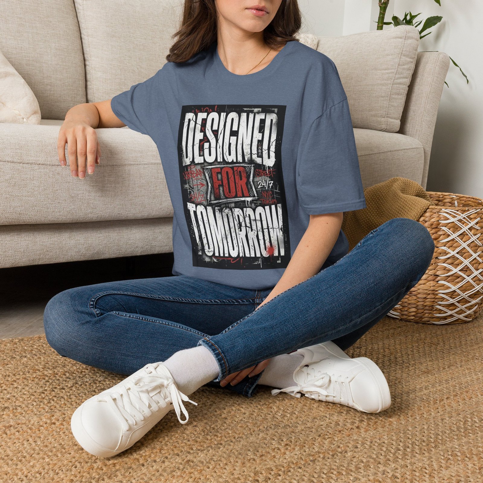 T-Shirt — "Designed for Tomorrow" Graphic Tee - Image 30