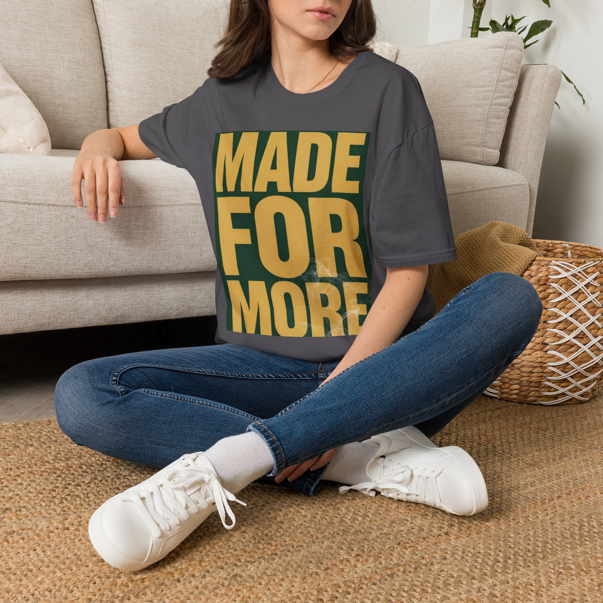 Made For More Graphic T-Shirt — Bold Motivational Cotton Tee - Image 34
