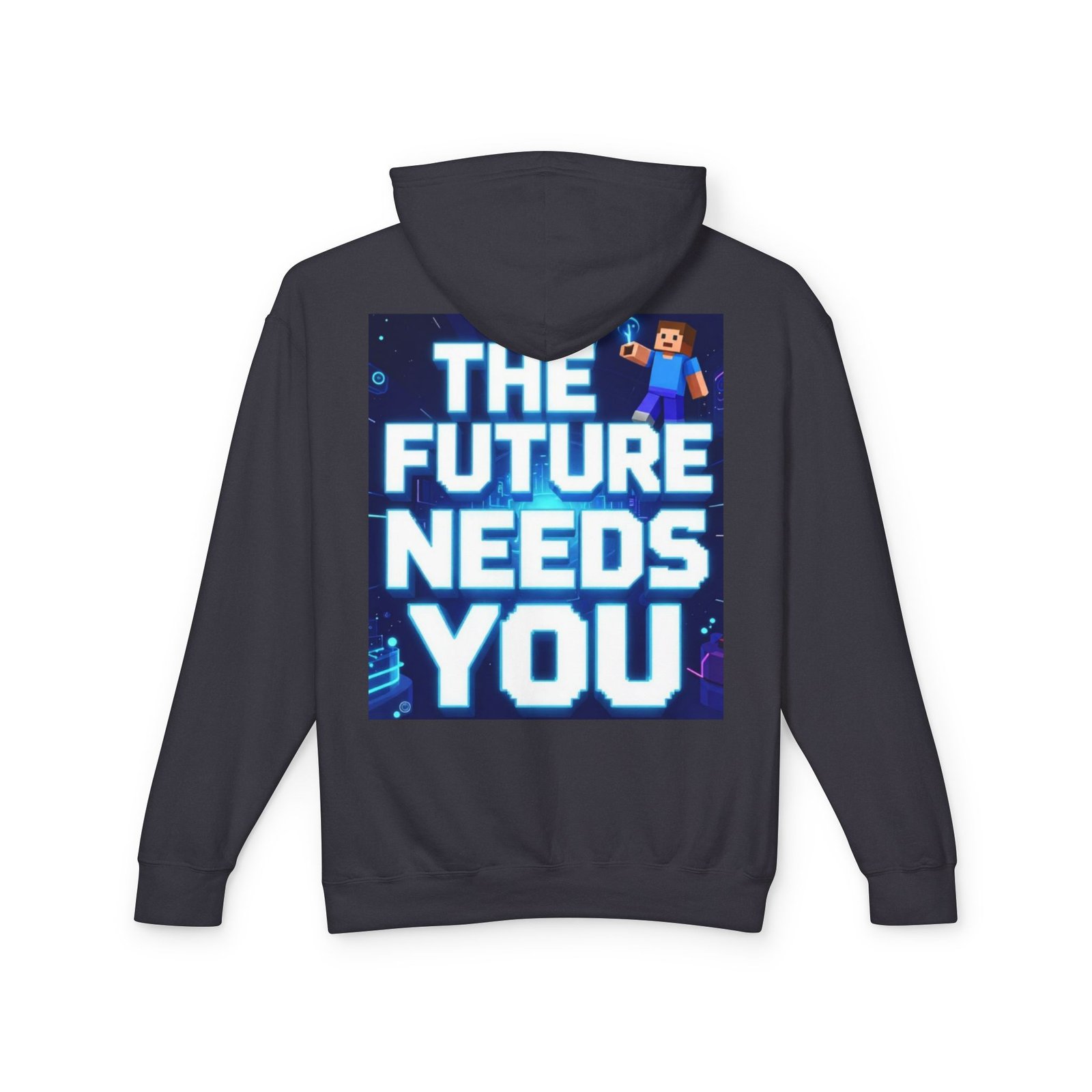 Hoodie — "The Future Needs You" Motivational Graphic Hoodie - Image 38