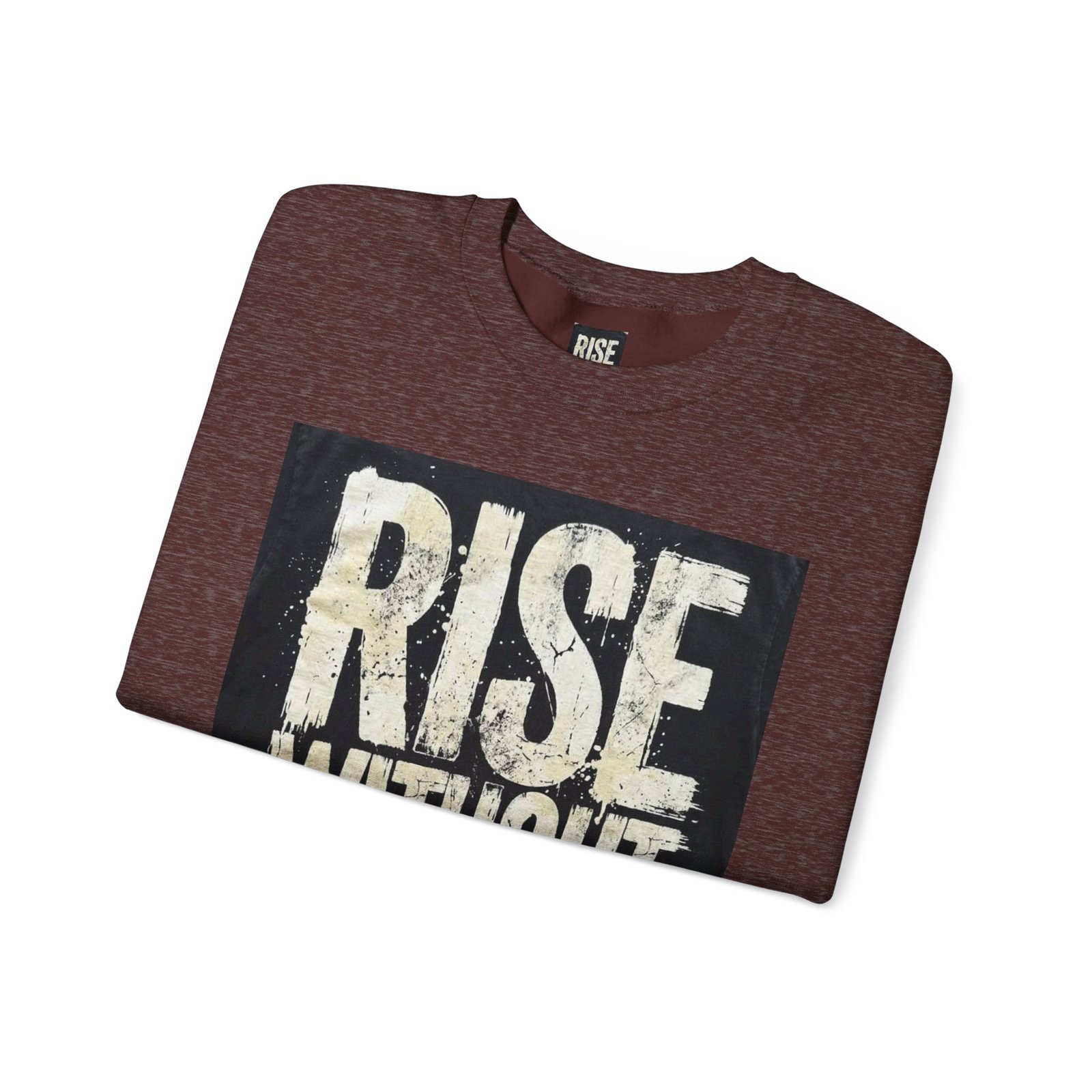 Crewneck Sweatshirt — "RISE WITHOUT PERMISSION" Bold Graphic - Image 15