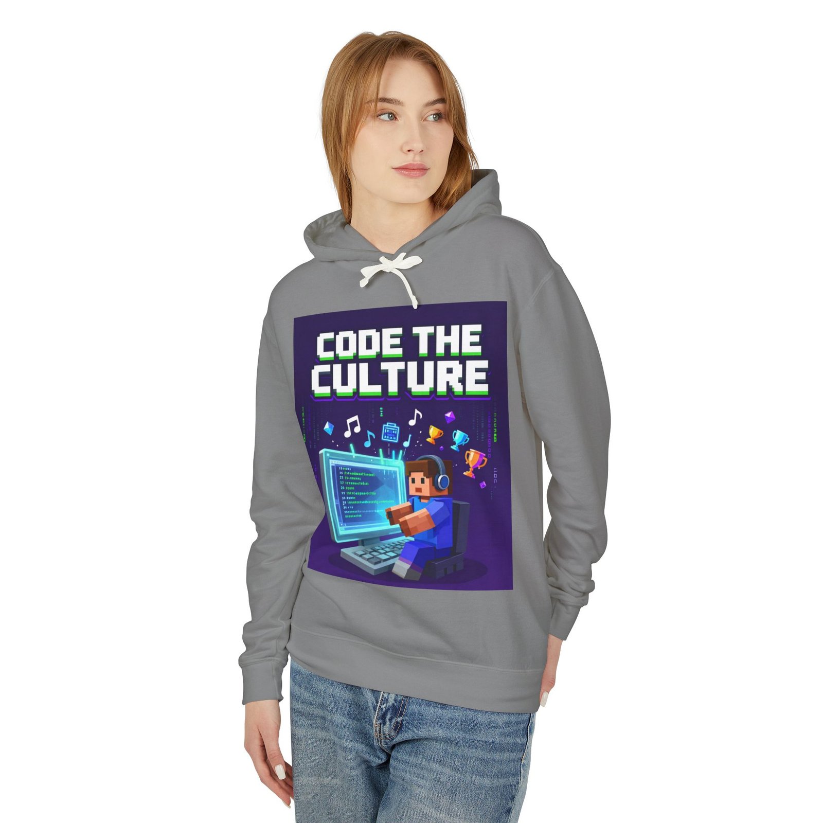 Code the Culture Hoodie — Gamer Programmer Graphic Pullover - Image 31