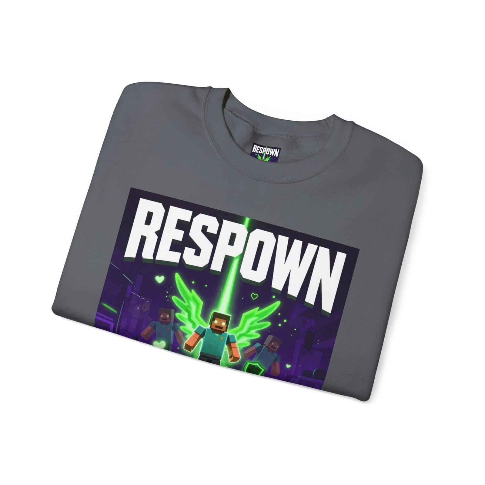 Respawn With Purpose Crewneck Sweatshirt — Gaming Graphic Pullover - Image 39
