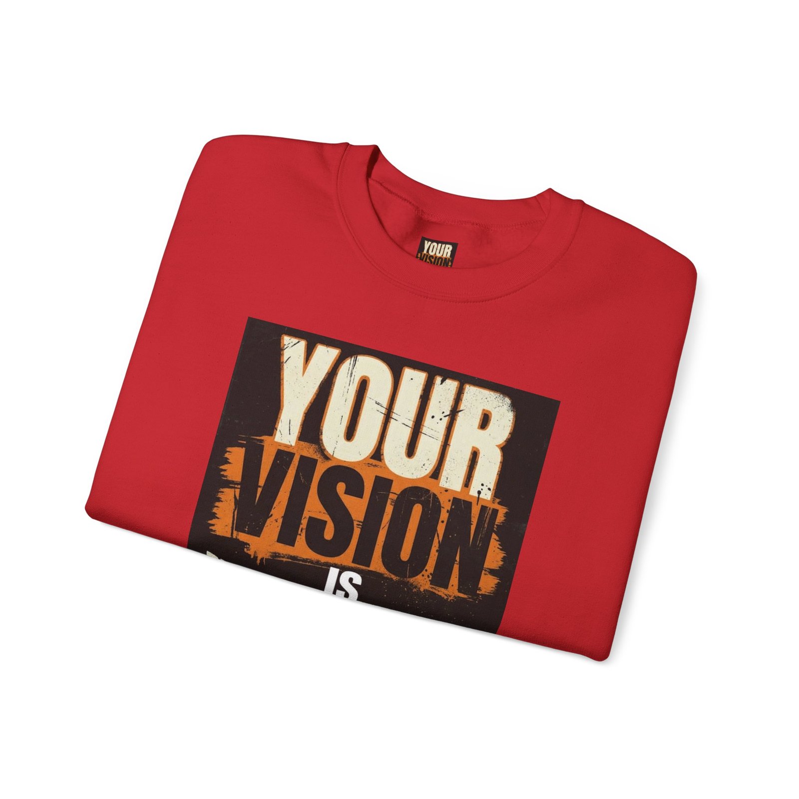 Crewneck Sweatshirt — “Your Vision Is Valid” Inspirational Graphic - Image 47