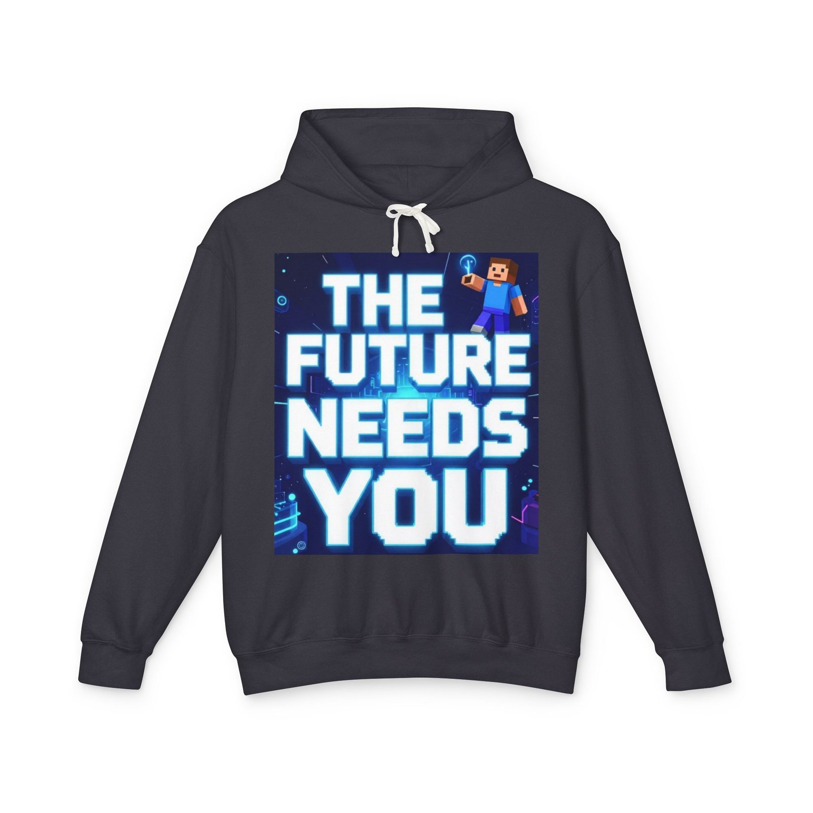 Hoodie — "The Future Needs You" Motivational Graphic Hoodie - Image 37