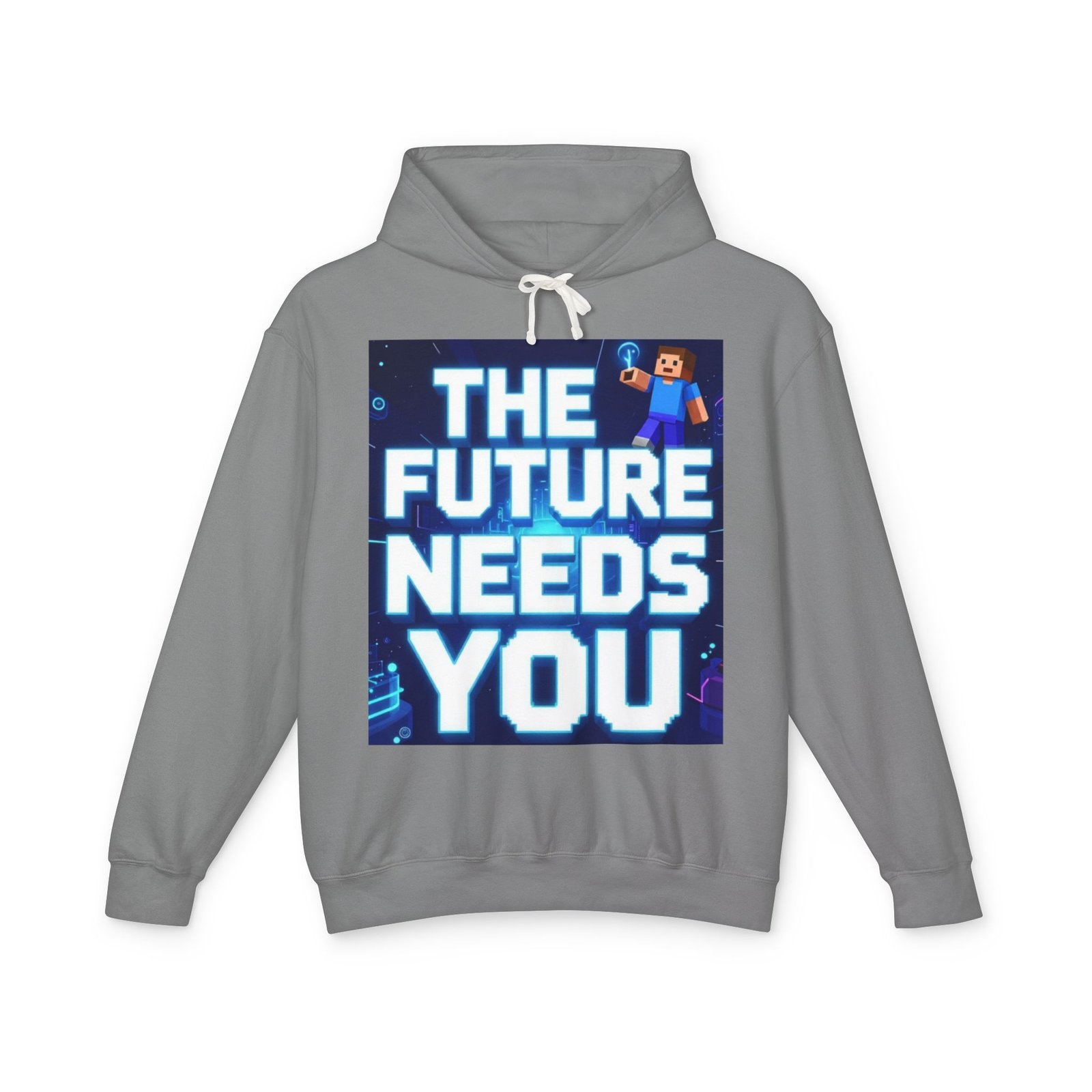 Hoodie — "The Future Needs You" Motivational Graphic Hoodie - Image 29