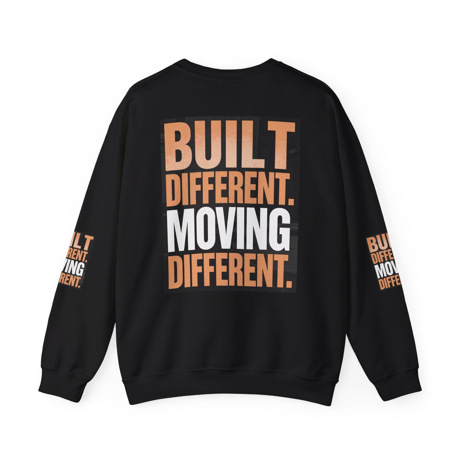 Built Different Crewneck Sweatshirt — "Built Different. Moving Different." Graphic Pullover - Image 18