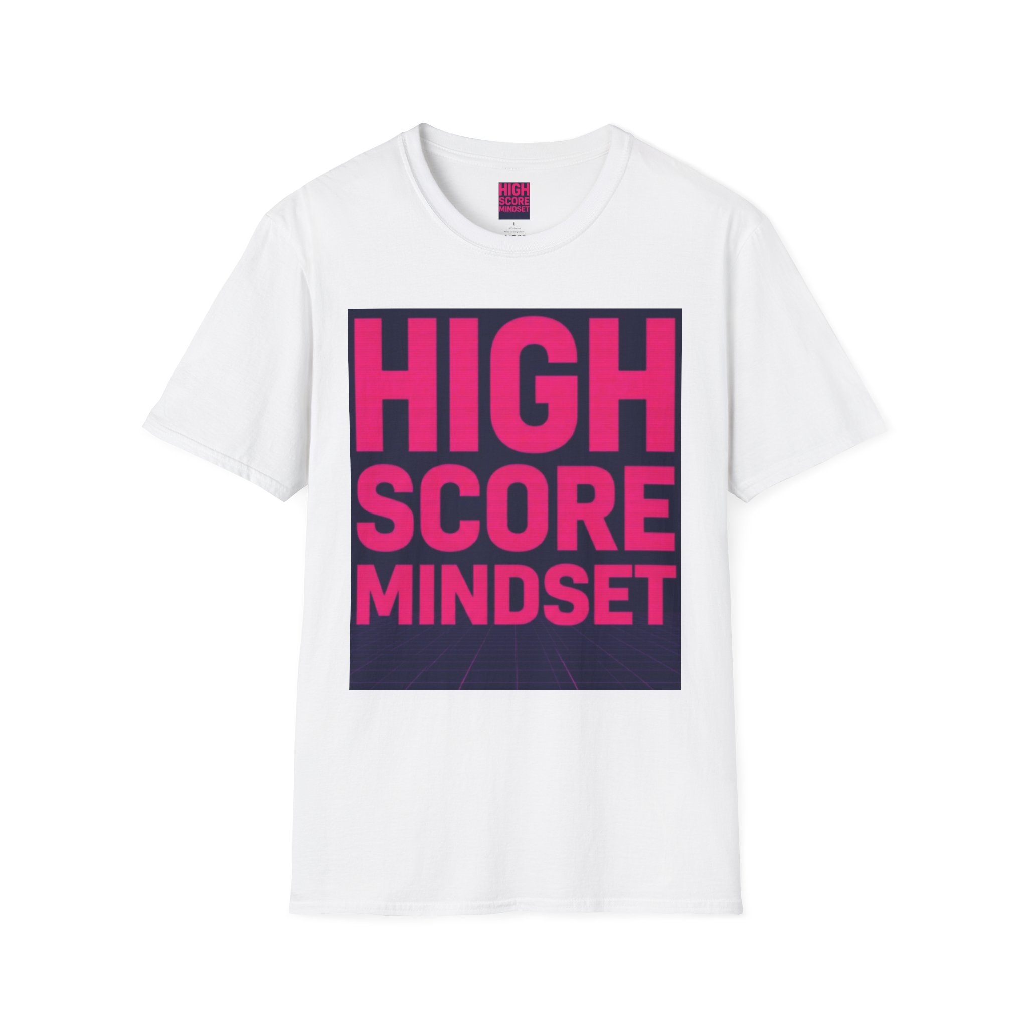 High Score Mindset T-Shirt — Retro Bold Motivational Tee - Image 3