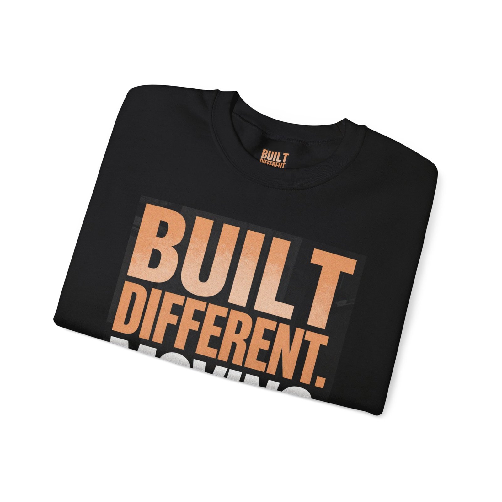 Built Different Crewneck Sweatshirt — "Built Different. Moving Different." Graphic Pullover - Image 19