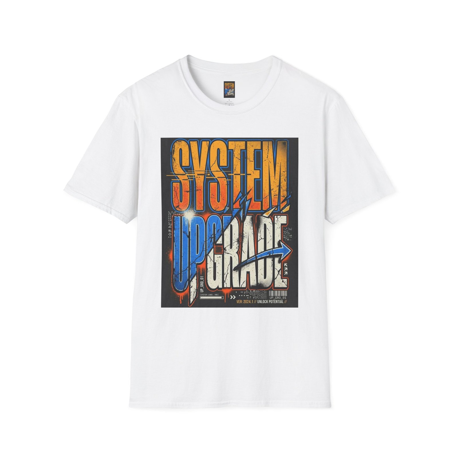 System Upgrade T-Shirt — Retro Tech Graphic Tee - Image 3