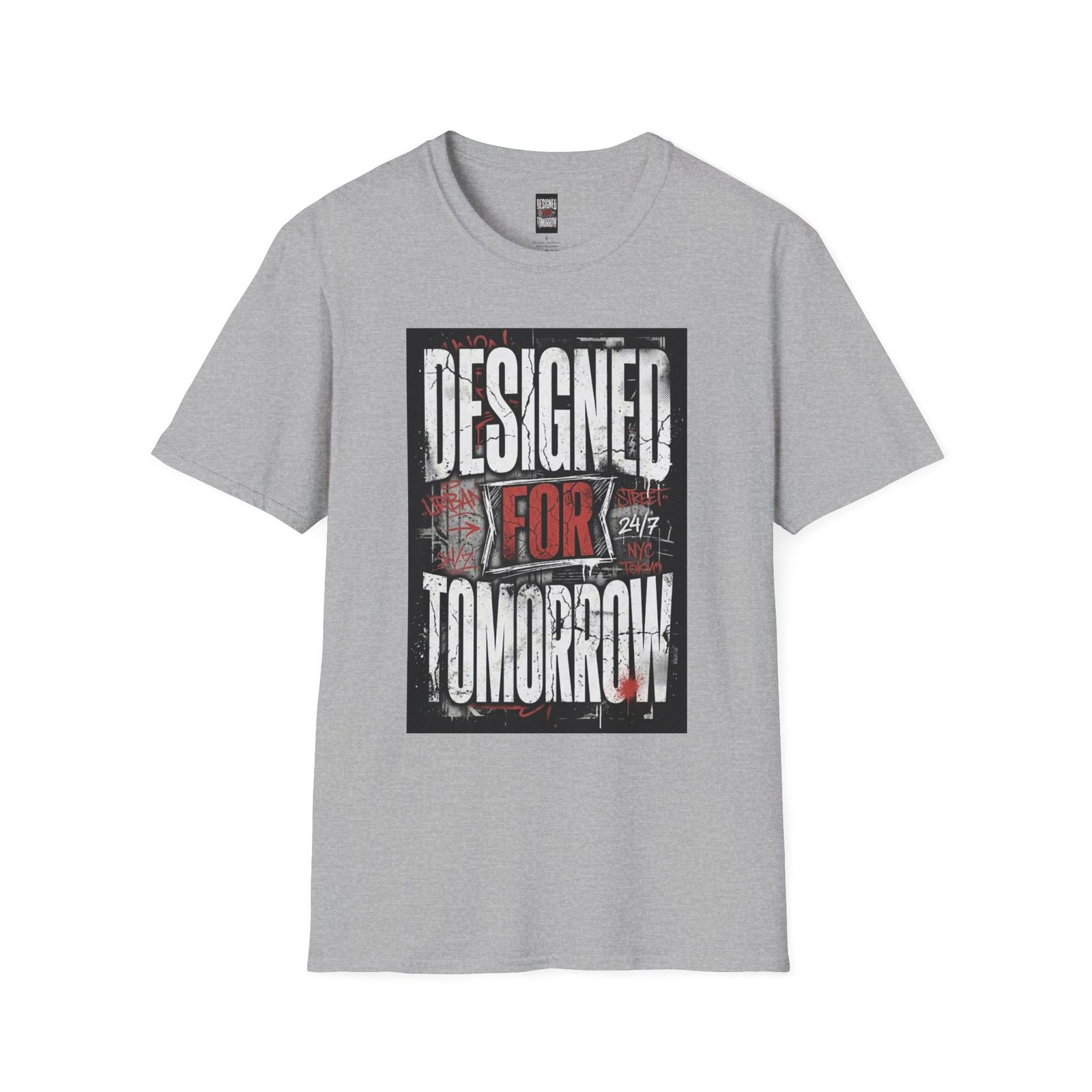 T-Shirt — "Designed for Tomorrow" Graphic Tee - Image 15