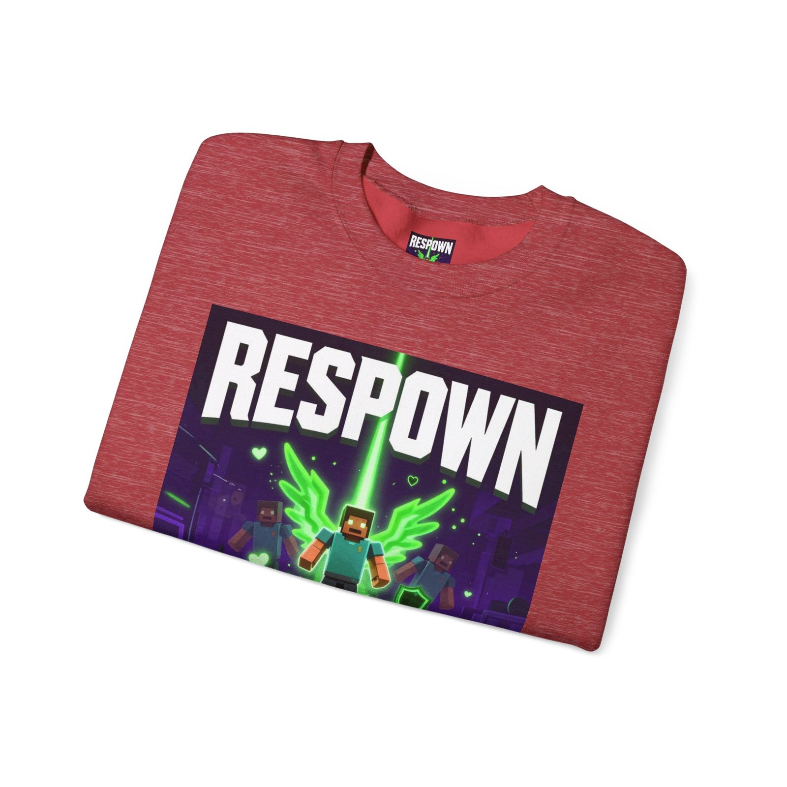 Respawn With Purpose Crewneck Sweatshirt — Gaming Graphic Pullover - Image 43