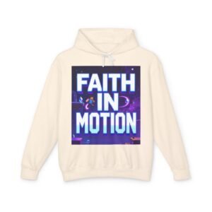 Faith In Motion Hoodie — Inspirational Christian Graphic Hoodie