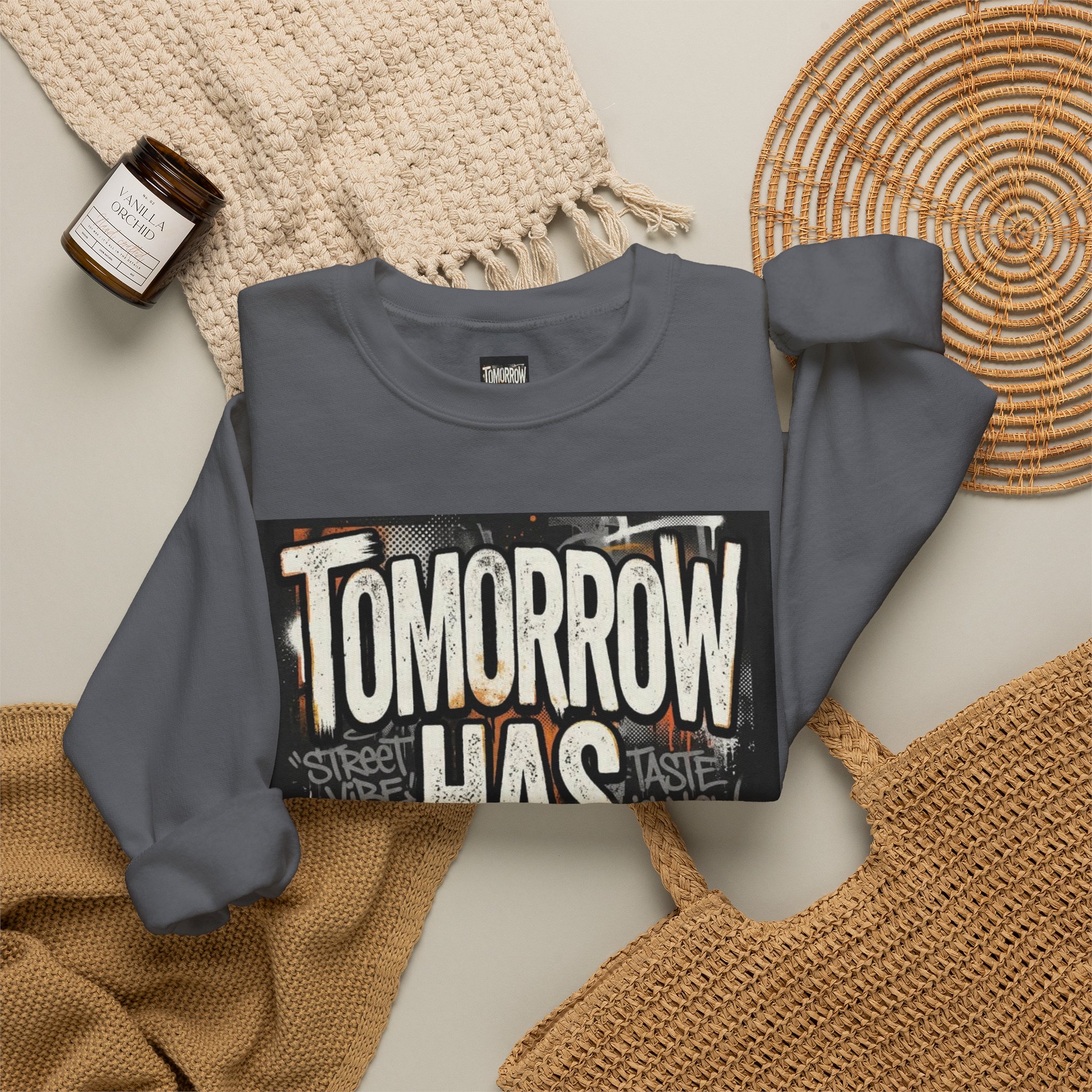 Tomorrow Has Taste Crewneck Sweatshirt - Image 40