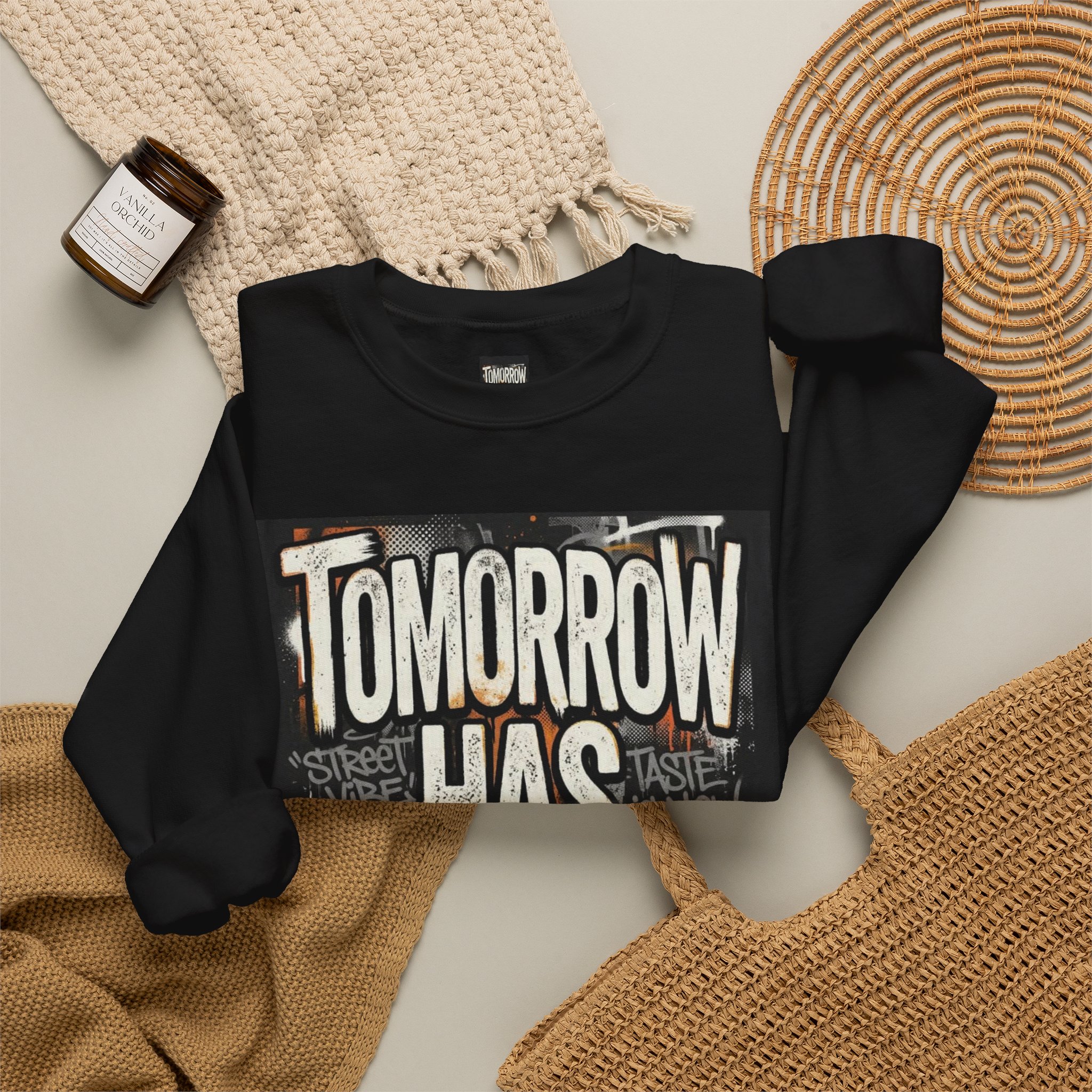 Tomorrow Has Taste Crewneck Sweatshirt - Image 20