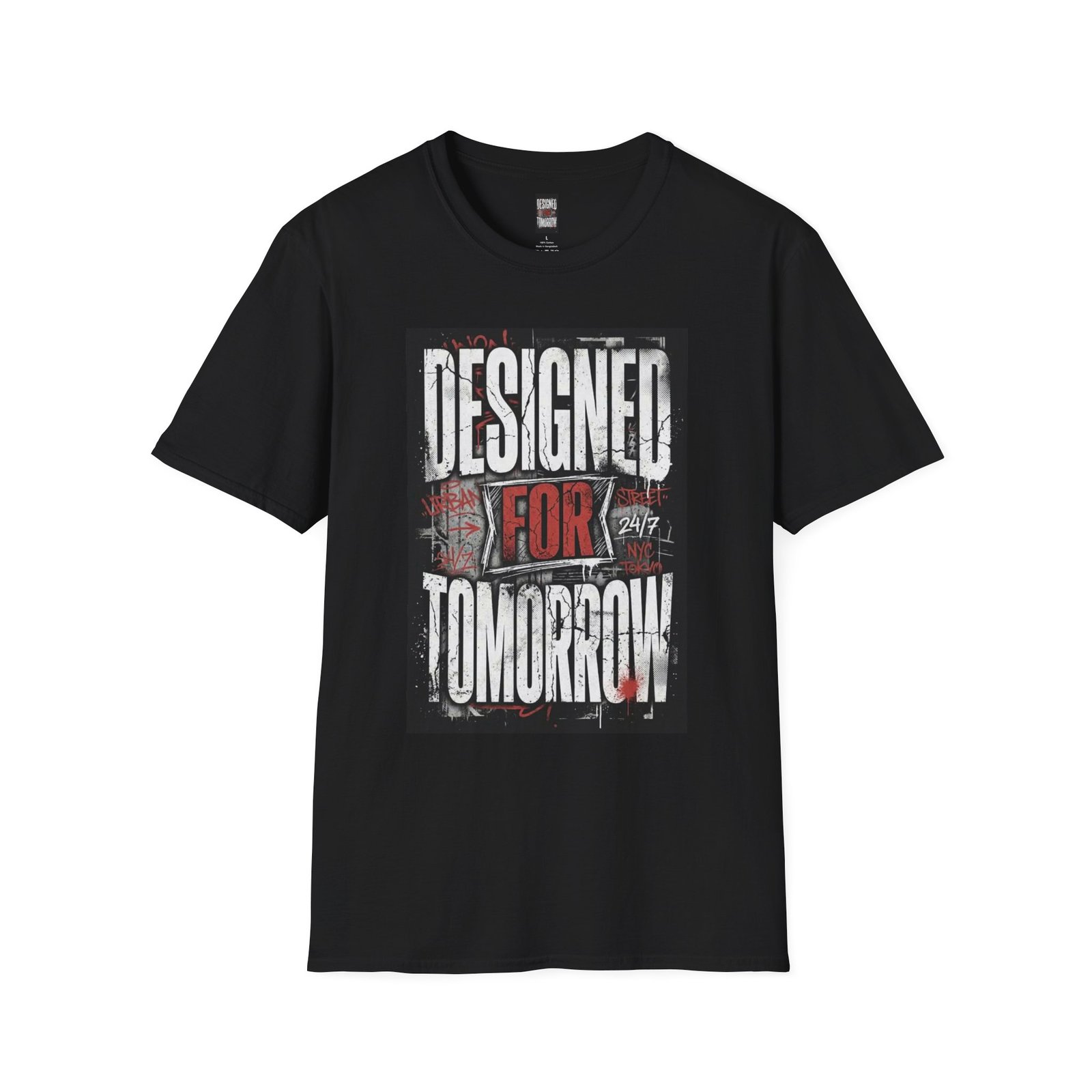 T-Shirt — "Designed for Tomorrow" Graphic Tee - Image 7