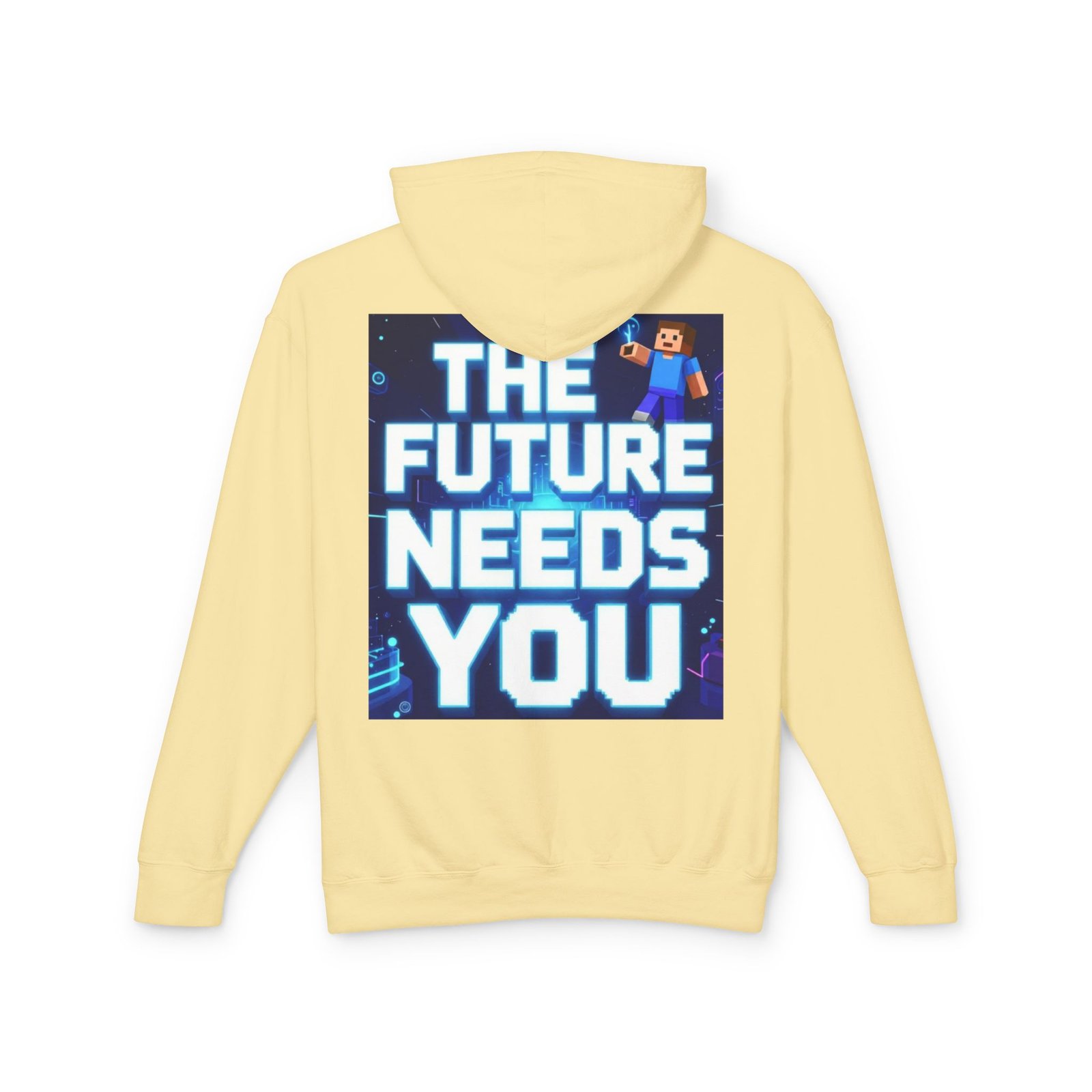 Hoodie — "The Future Needs You" Motivational Graphic Hoodie - Image 26