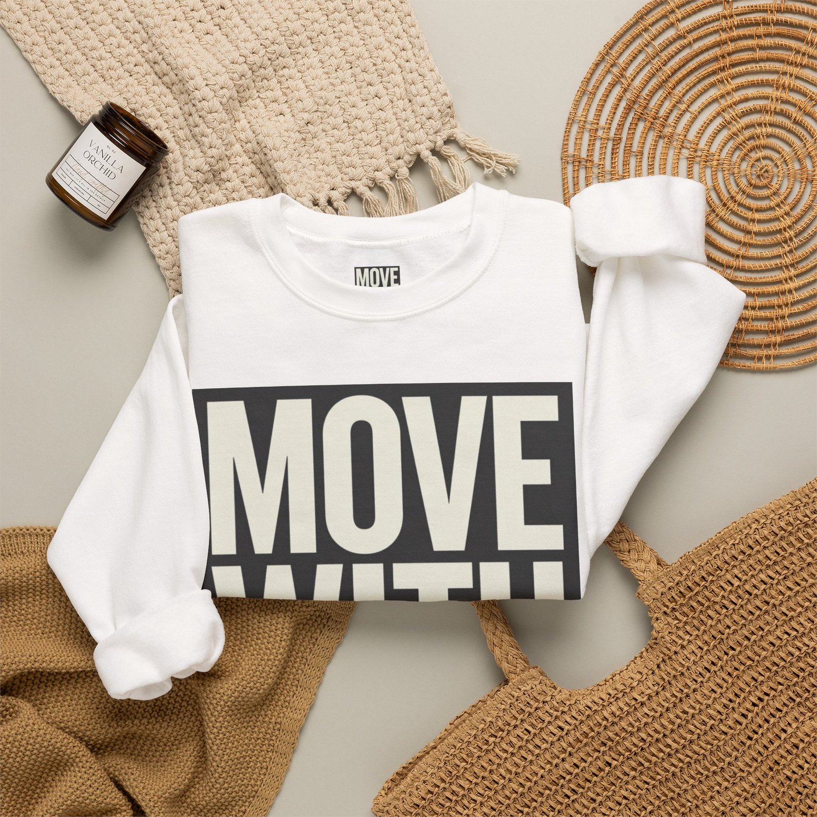 Move With Intention Crewneck Sweatshirt - Image 4
