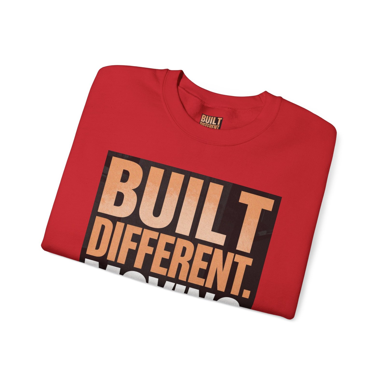 Built Different Crewneck Sweatshirt — "Built Different. Moving Different." Graphic Pullover - Image 47