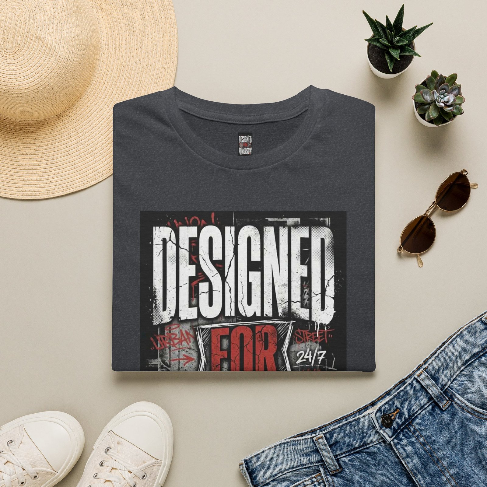 T-Shirt — "Designed for Tomorrow" Graphic Tee - Image 37