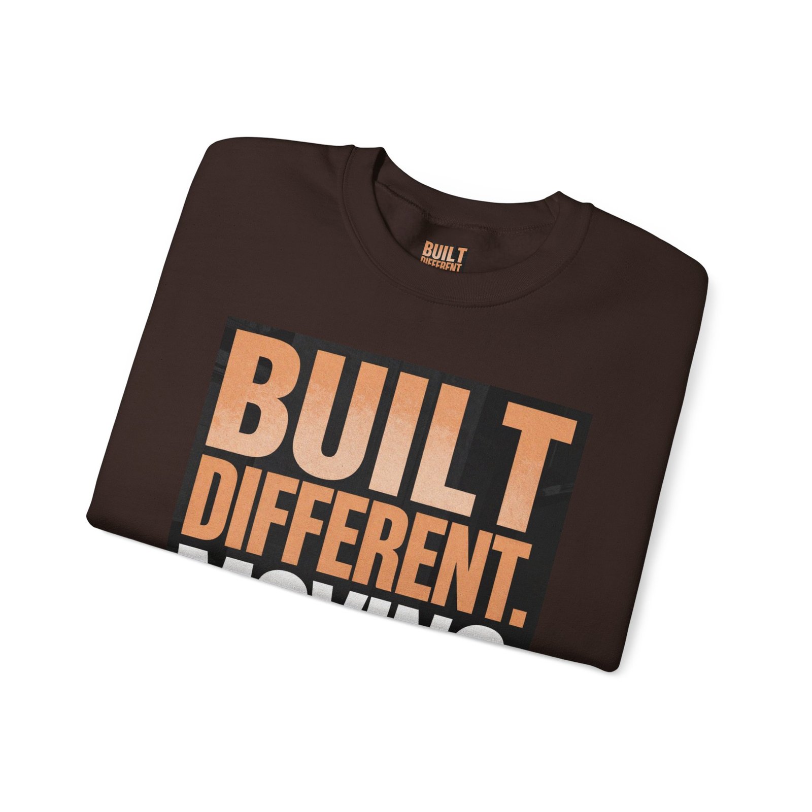 Built Different Crewneck Sweatshirt — "Built Different. Moving Different." Graphic Pullover - Image 27