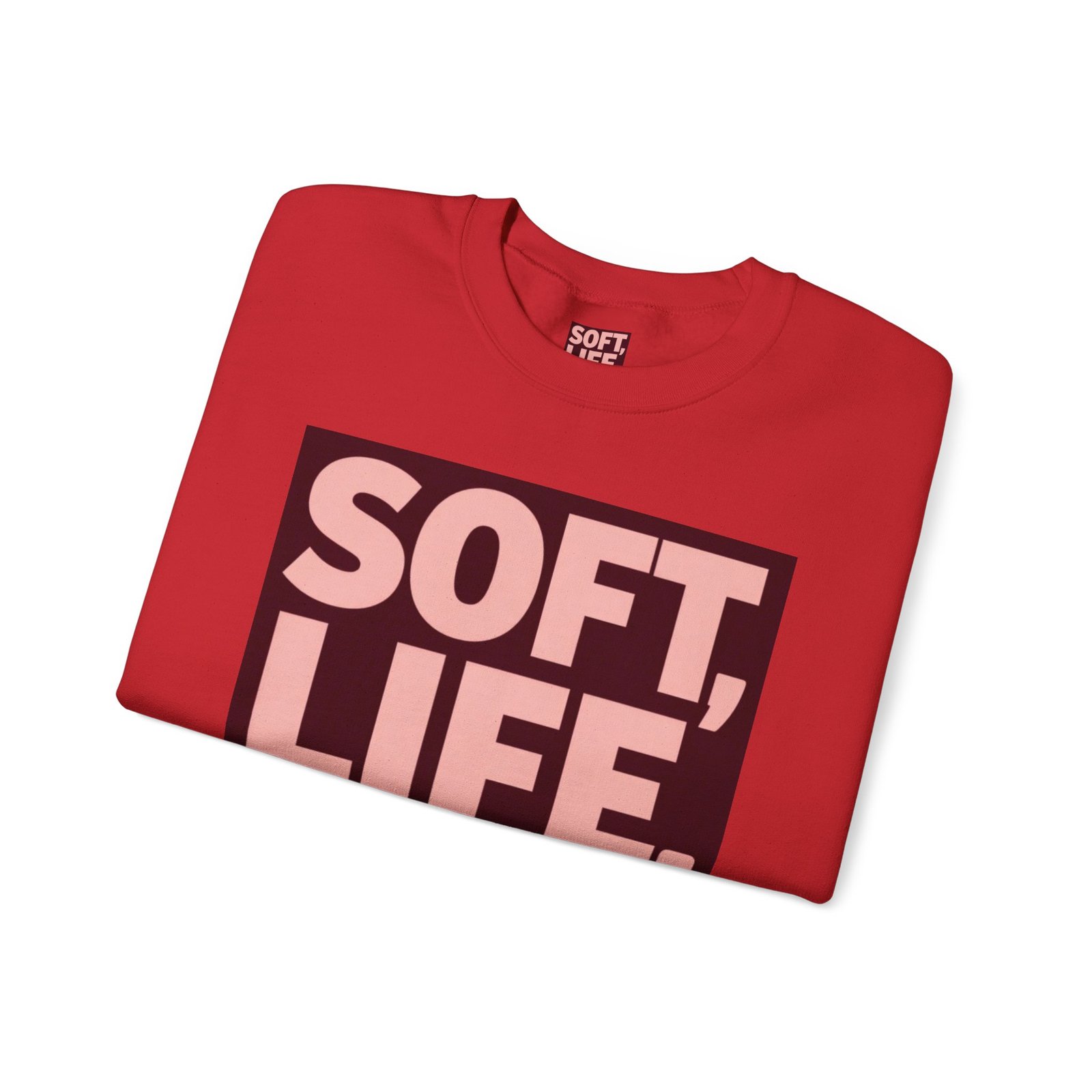 Soft Life Strong Mind Sweatshirt — Inspirational Graphic Crewneck - Image 47