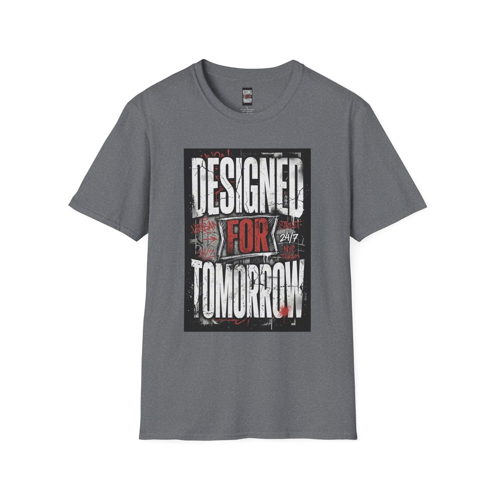 T-Shirt — "Designed for Tomorrow" Graphic Tee - Image 23