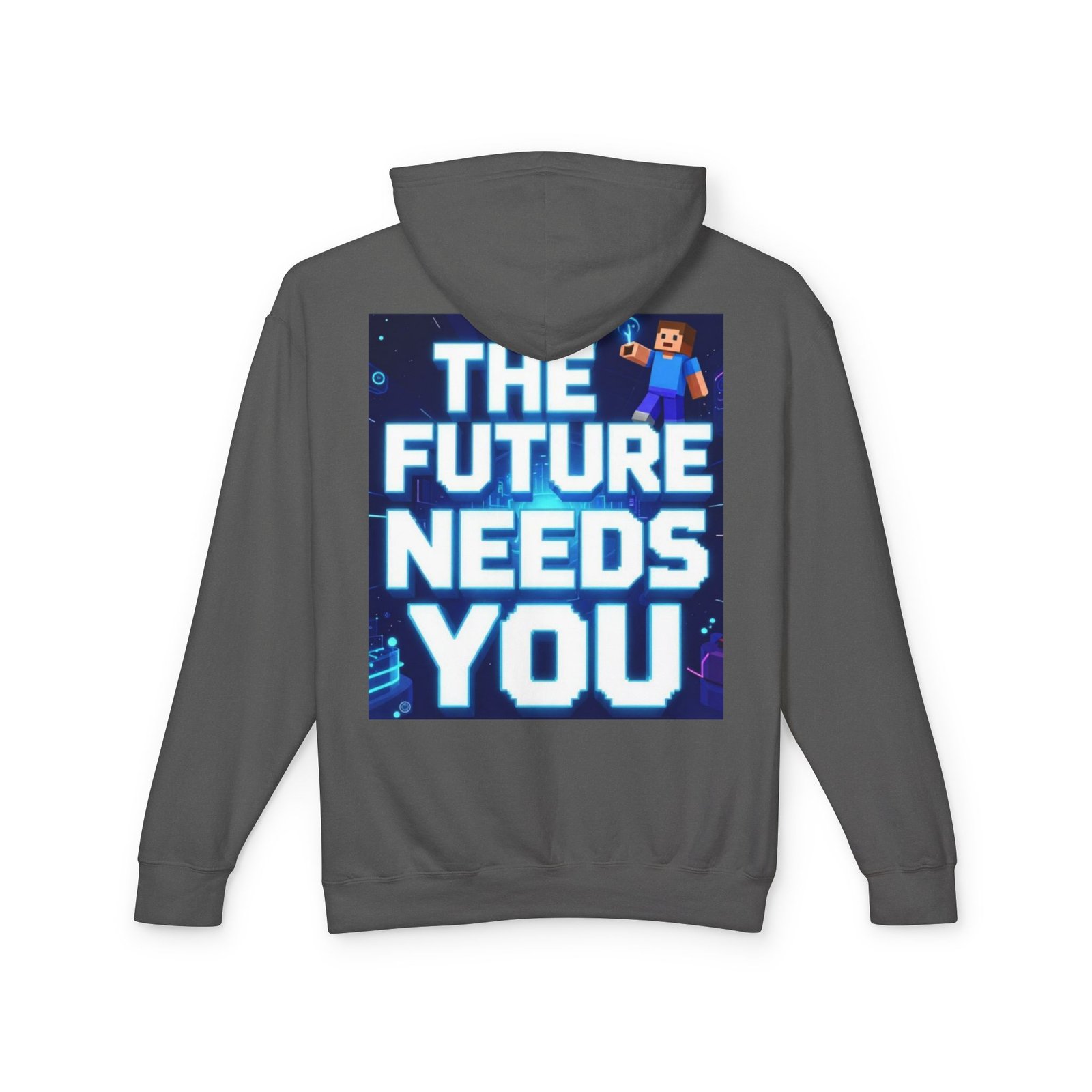 Hoodie — "The Future Needs You" Motivational Graphic Hoodie - Image 22