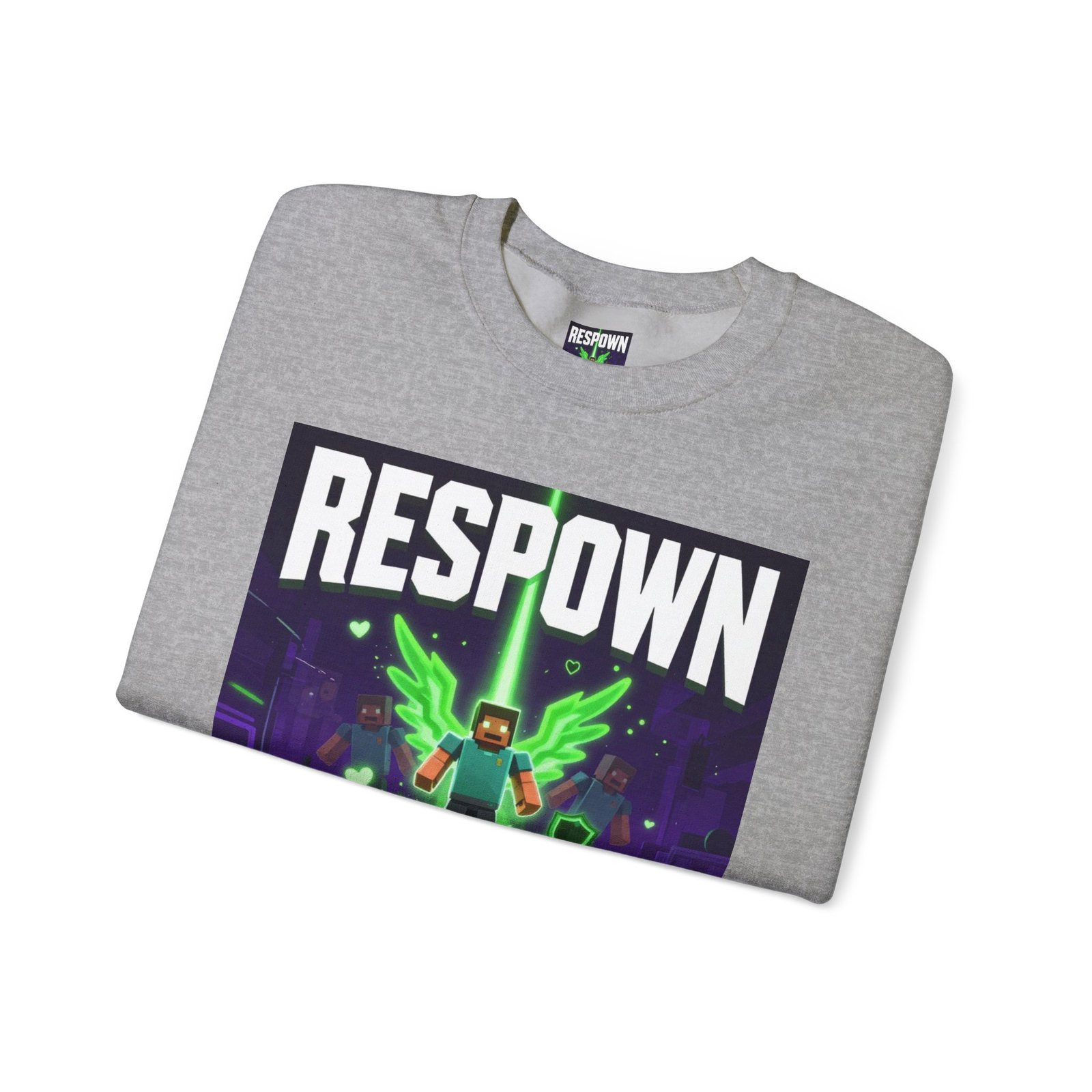 Respawn With Purpose Crewneck Sweatshirt — Gaming Graphic Pullover - Image 23