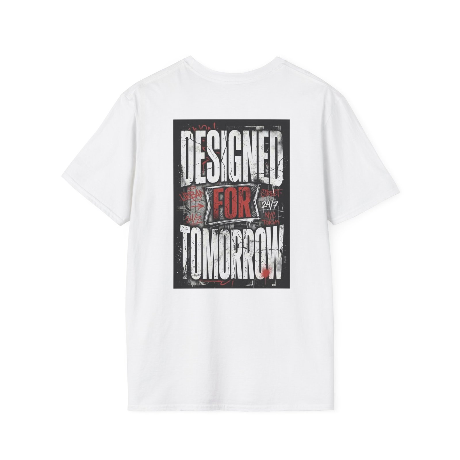 T-Shirt — "Designed for Tomorrow" Graphic Tee - Image 4