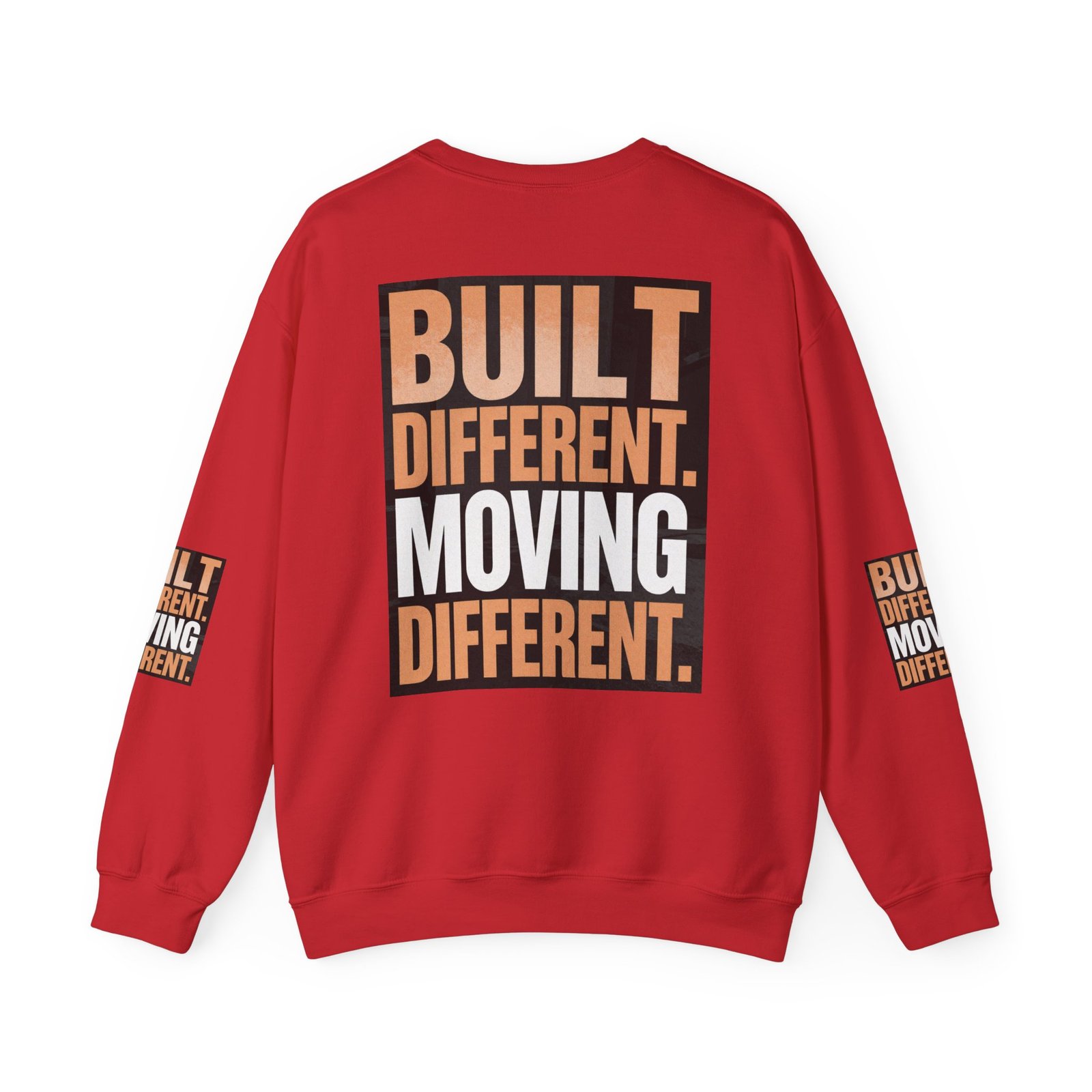 Built Different Crewneck Sweatshirt — "Built Different. Moving Different." Graphic Pullover - Image 46
