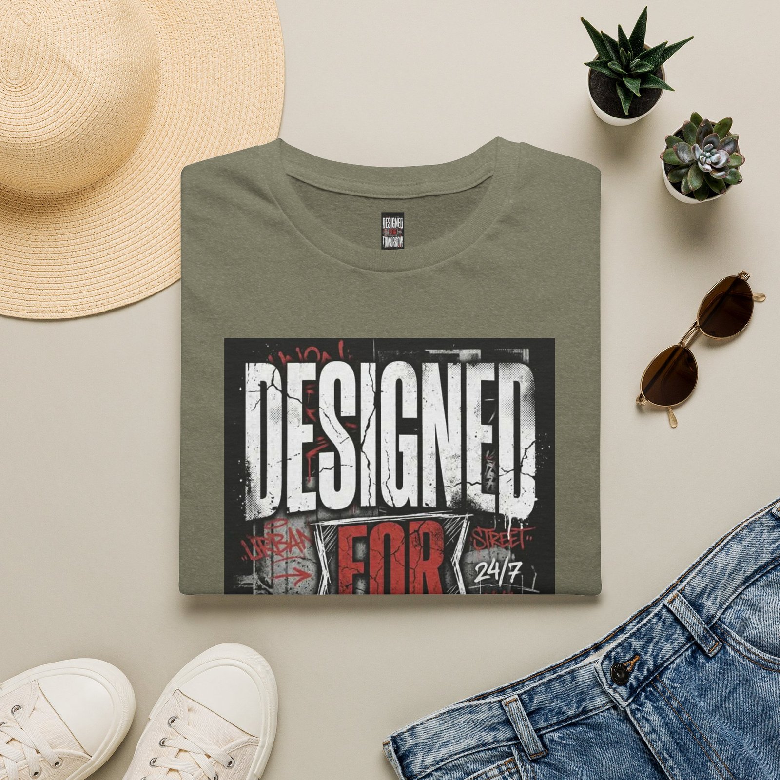 T-Shirt — "Designed for Tomorrow" Graphic Tee - Image 17