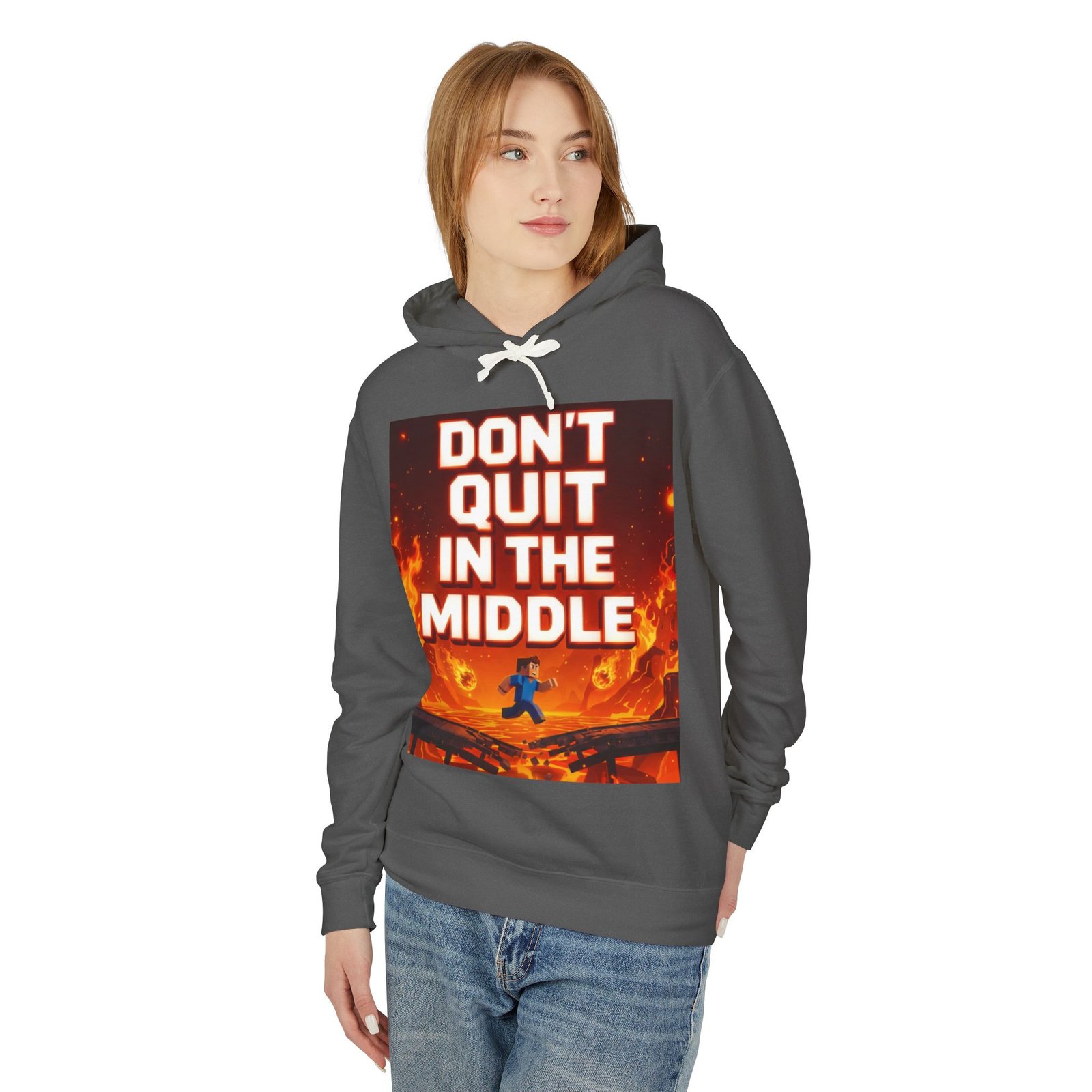 Motivational Hoodie — “Don’t Quit in the Middle” Inspirational Pullover - Image 23