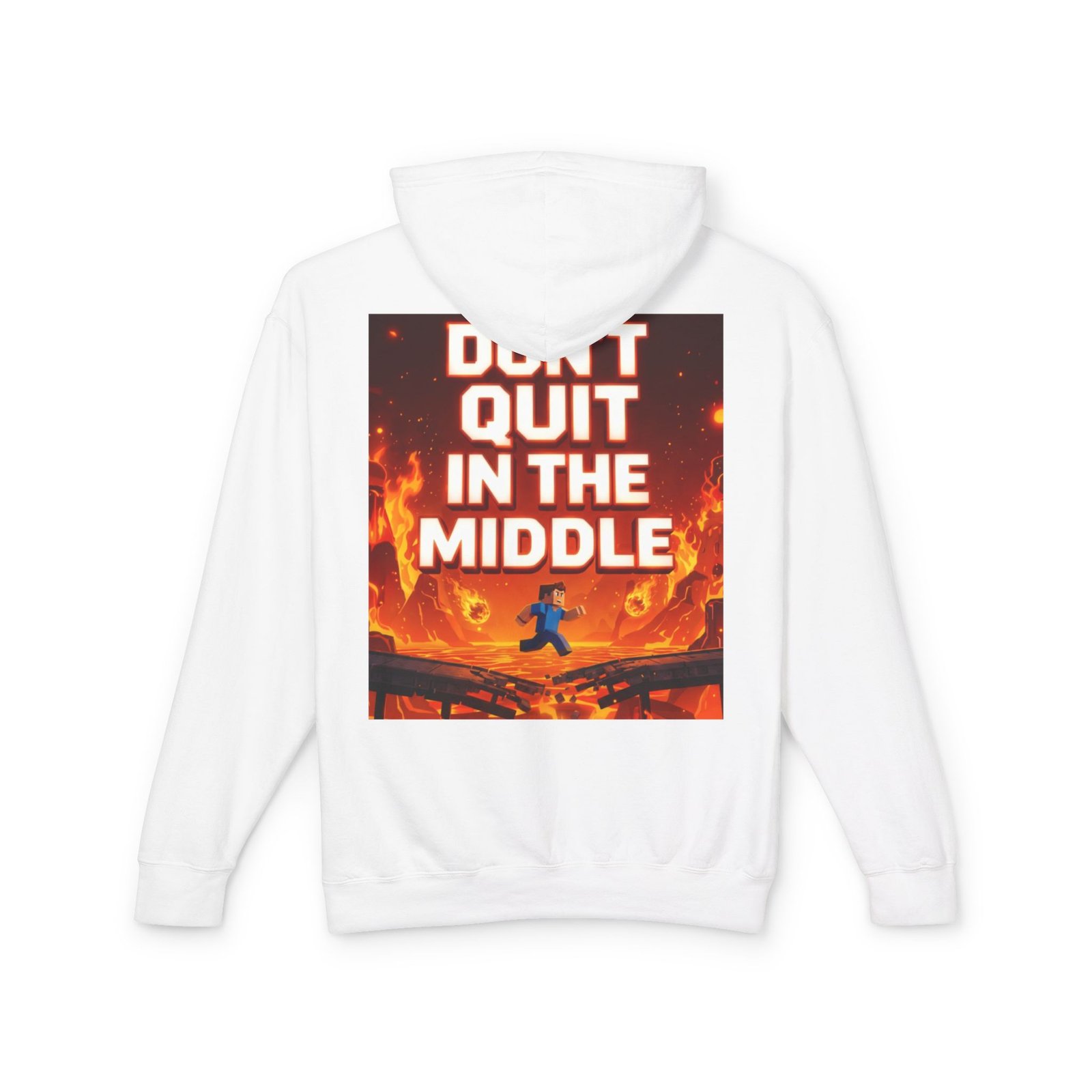 Motivational Hoodie — “Don’t Quit in the Middle” Inspirational Pullover - Image 6