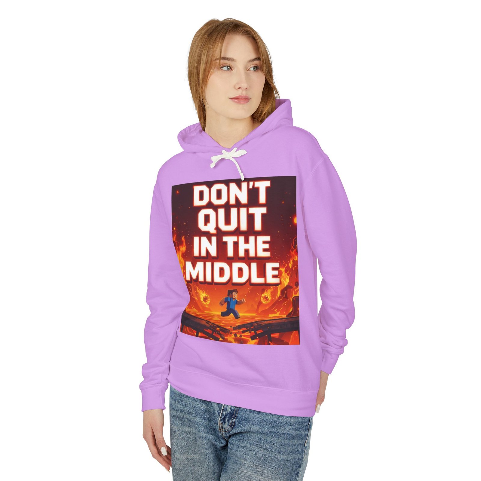 Motivational Hoodie — “Don’t Quit in the Middle” Inspirational Pullover - Image 15