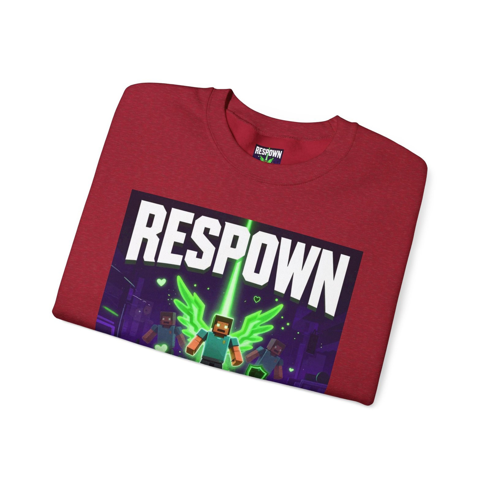 Respawn With Purpose Crewneck Sweatshirt — Gaming Graphic Pullover - Image 51