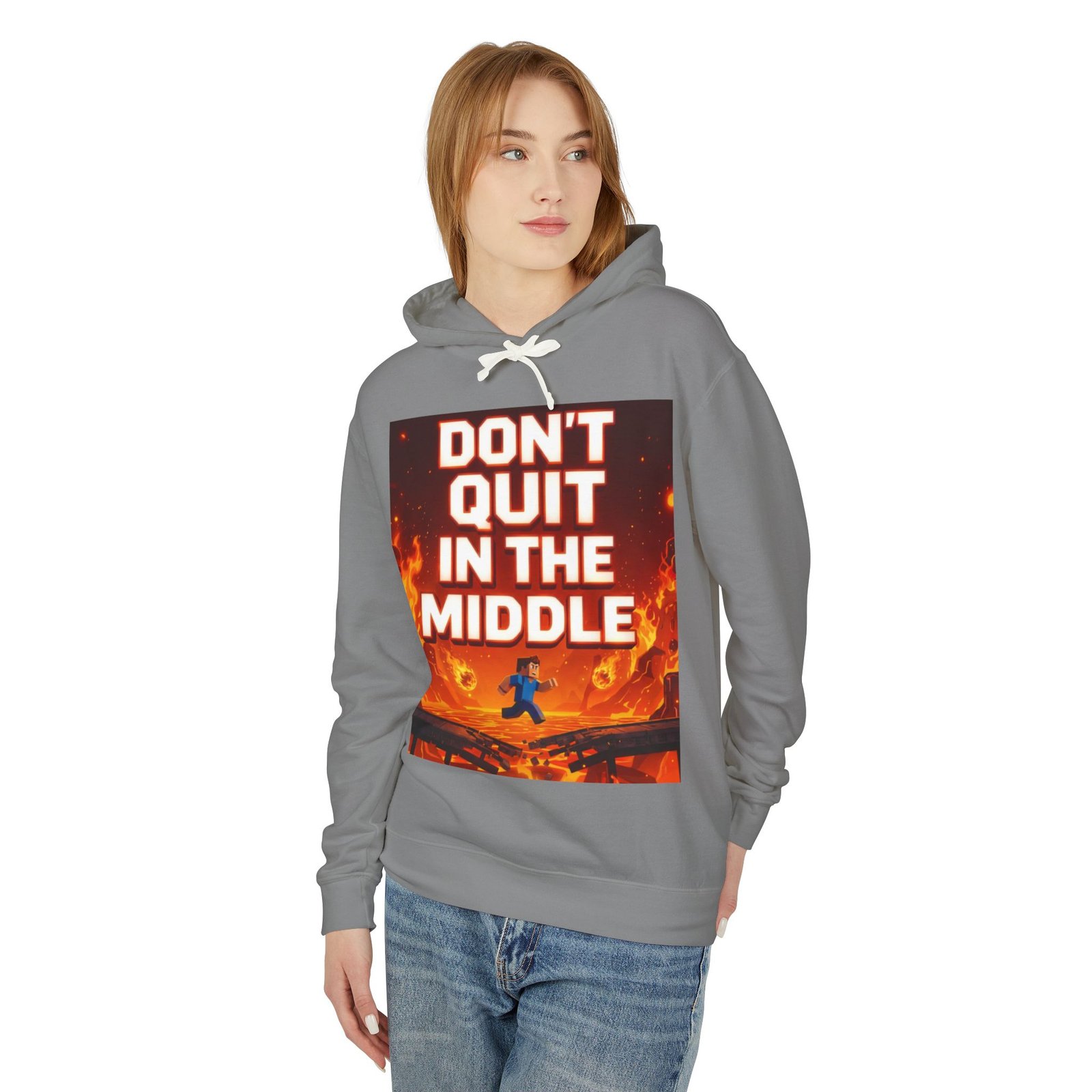 Motivational Hoodie — “Don’t Quit in the Middle” Inspirational Pullover - Image 31