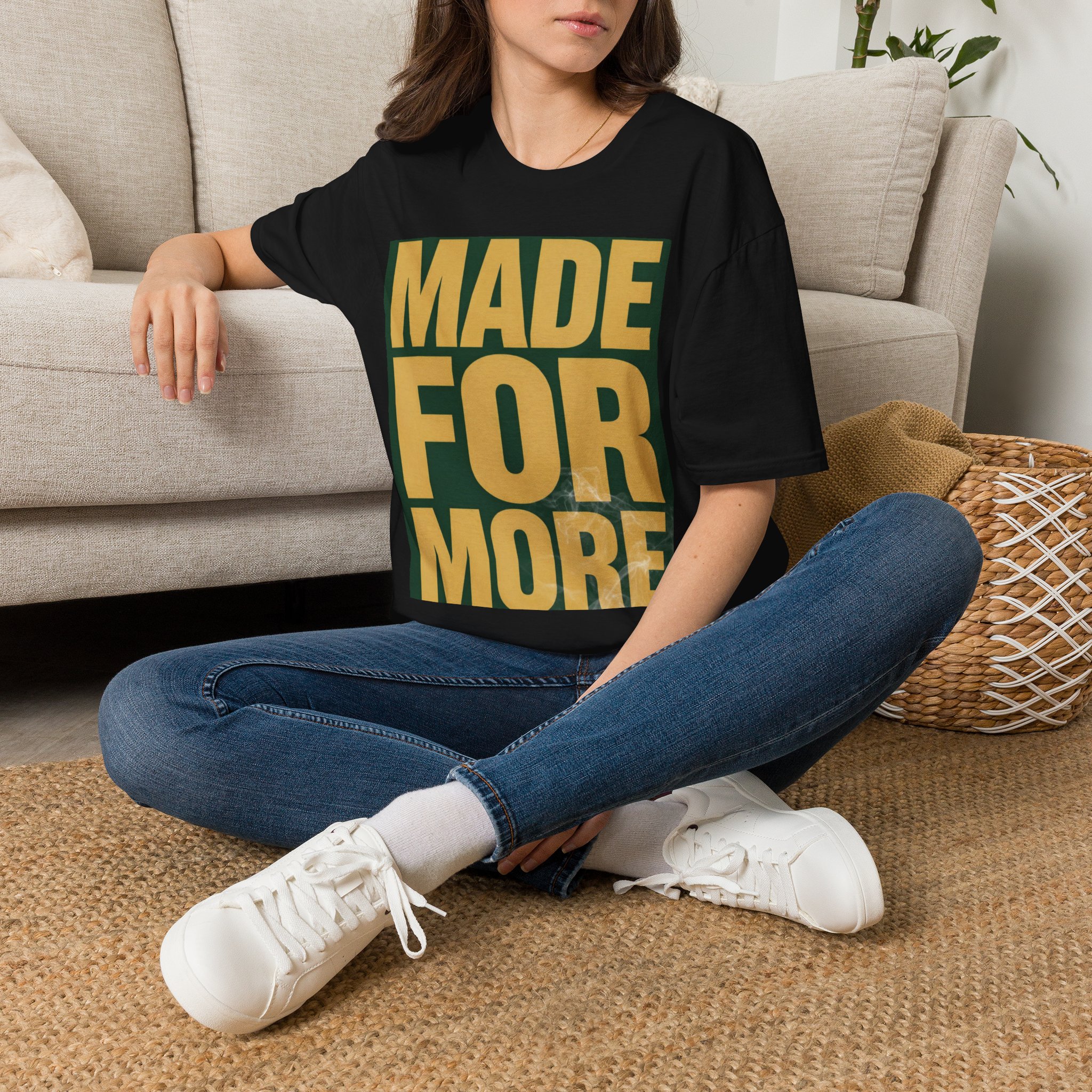 Made For More Graphic T-Shirt — Bold Motivational Cotton Tee - Image 6
