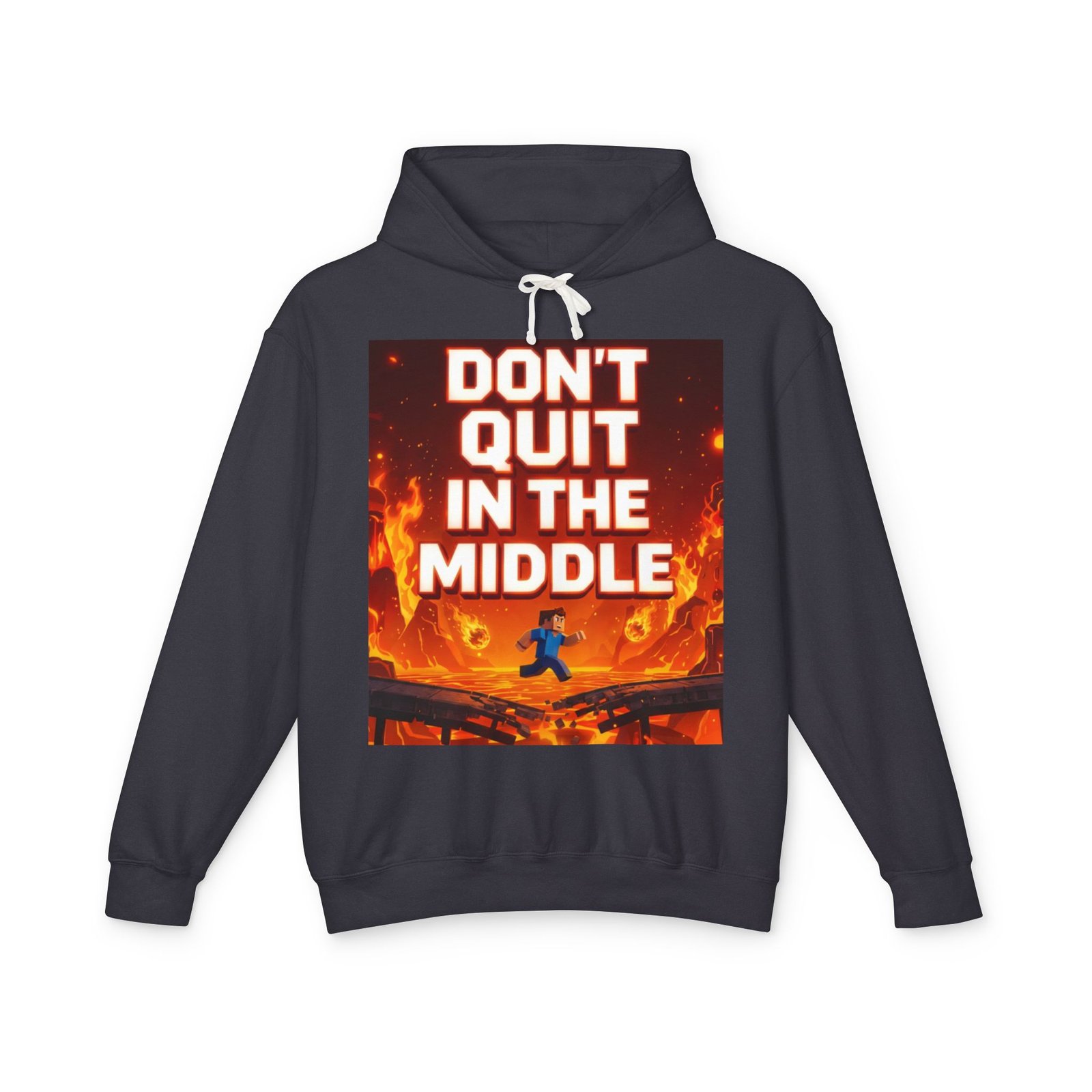 Motivational Hoodie — “Don’t Quit in the Middle” Inspirational Pullover - Image 37