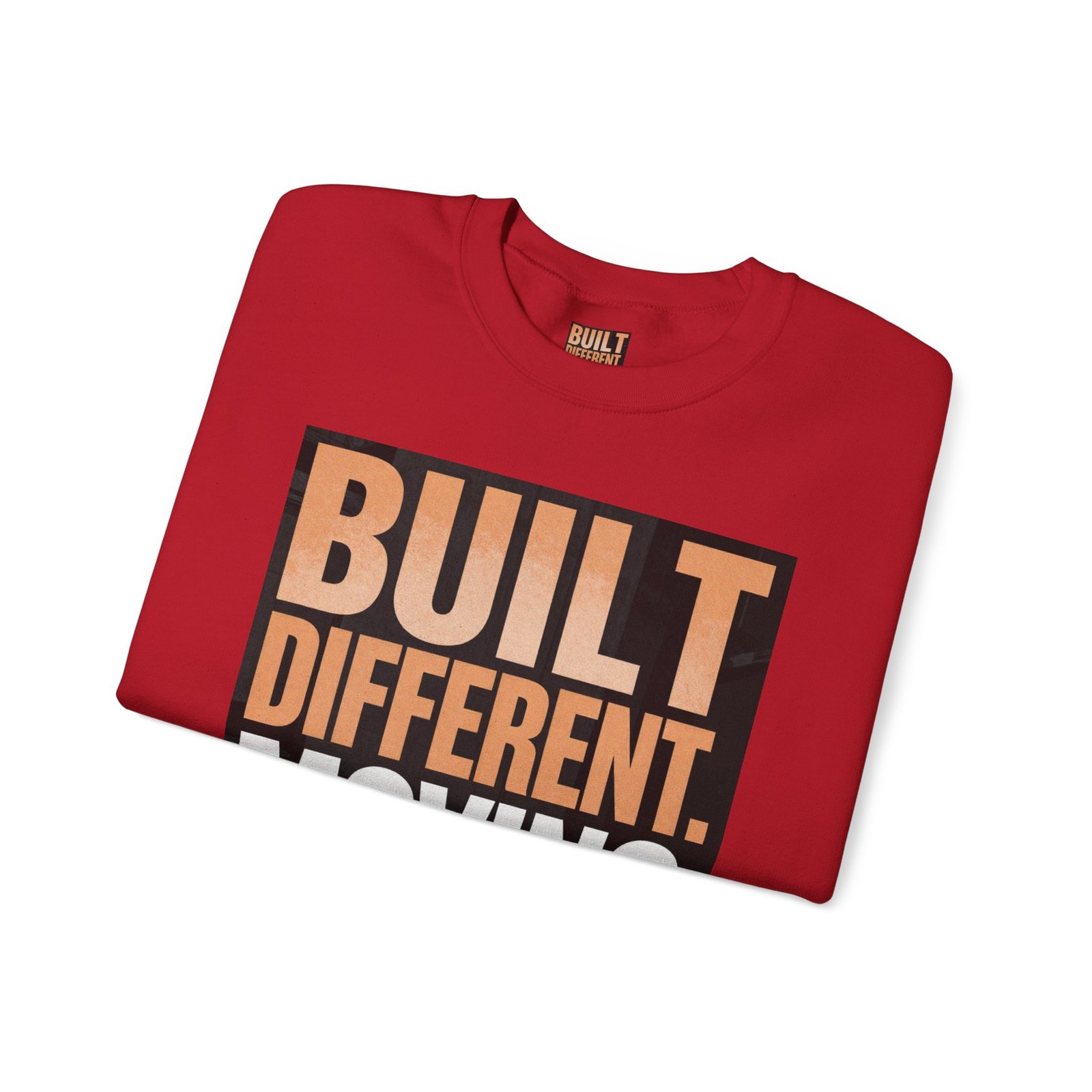 Built Different Crewneck Sweatshirt — "Built Different. Moving Different." Graphic Pullover - Image 55