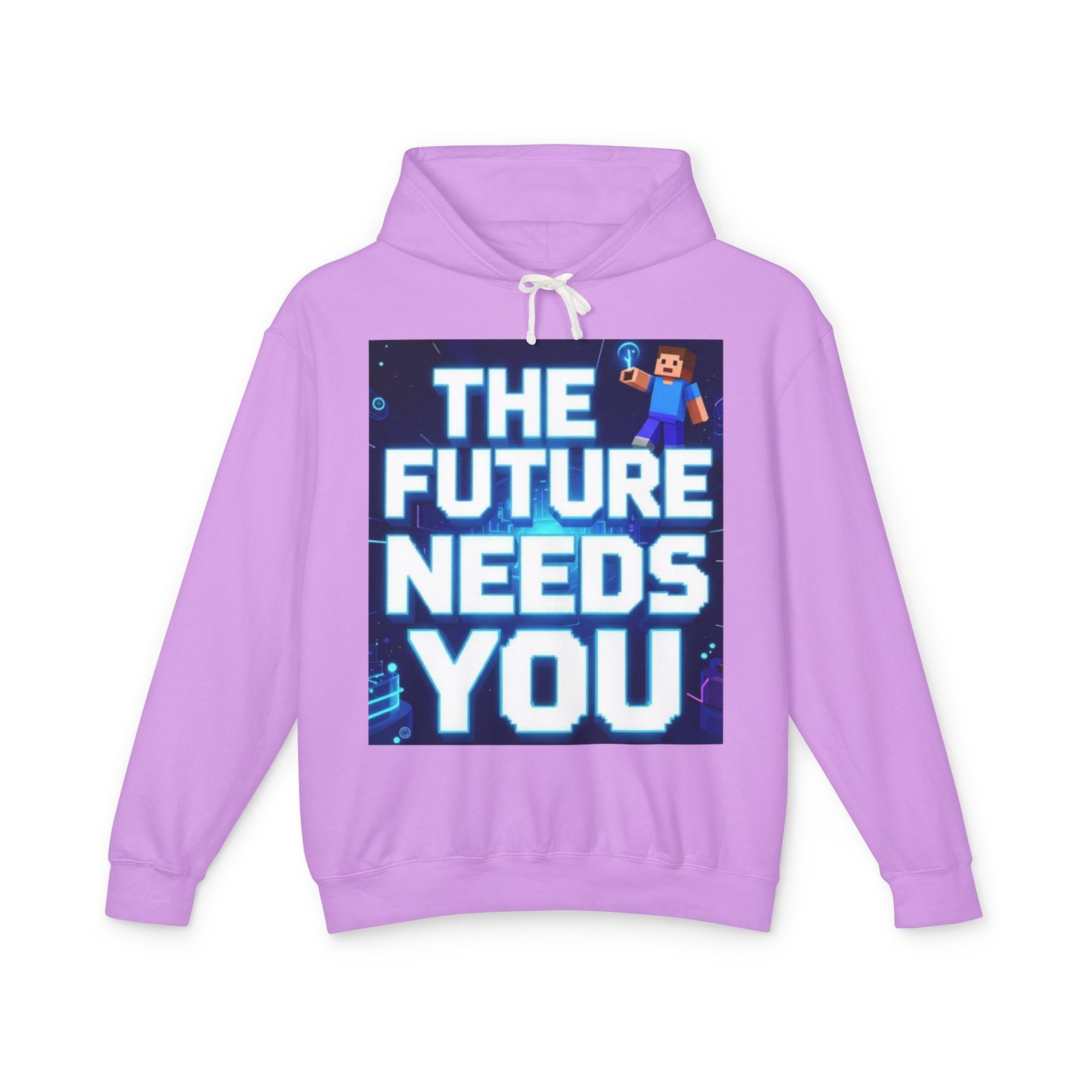 Hoodie — "The Future Needs You" Motivational Graphic Hoodie - Image 13