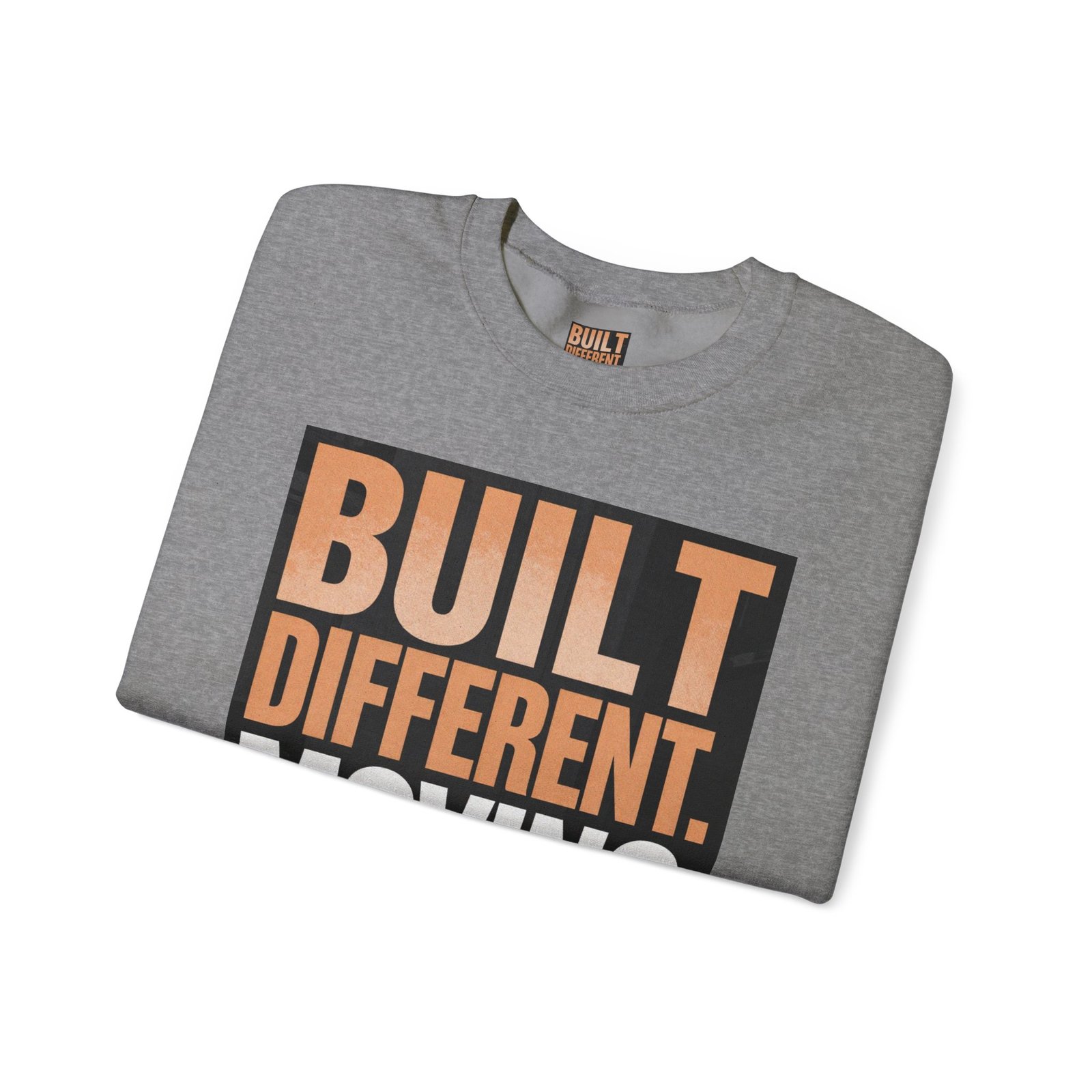 Built Different Crewneck Sweatshirt — "Built Different. Moving Different." Graphic Pullover - Image 31
