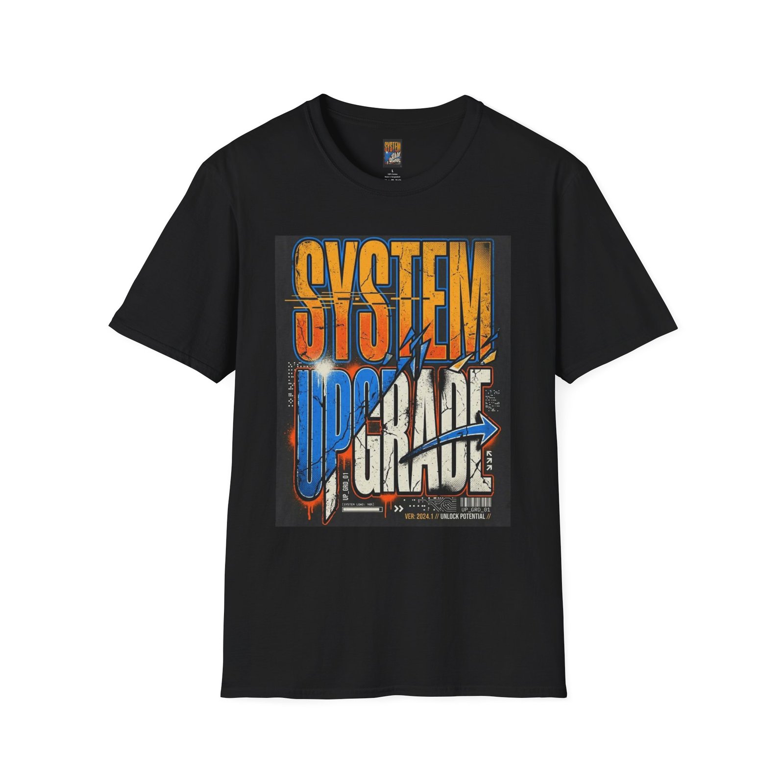 System Upgrade T-Shirt — Retro Tech Graphic Tee - Image 7
