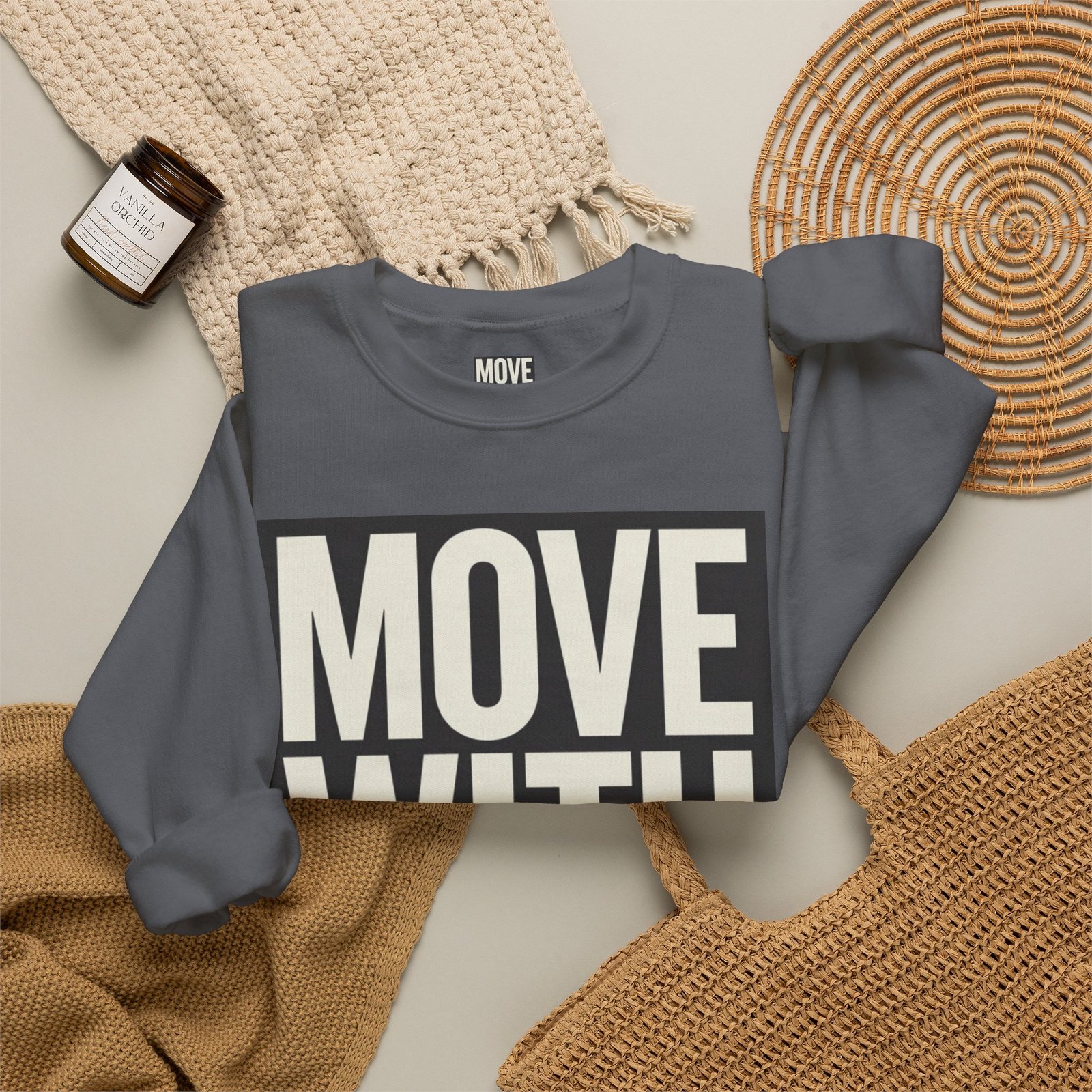 Move With Intention Crewneck Sweatshirt - Image 40