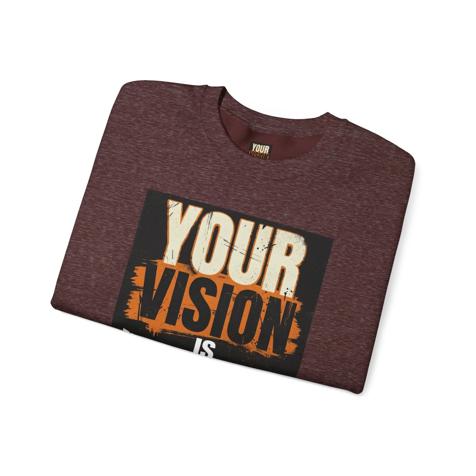 Crewneck Sweatshirt — “Your Vision Is Valid” Inspirational Graphic - Image 15