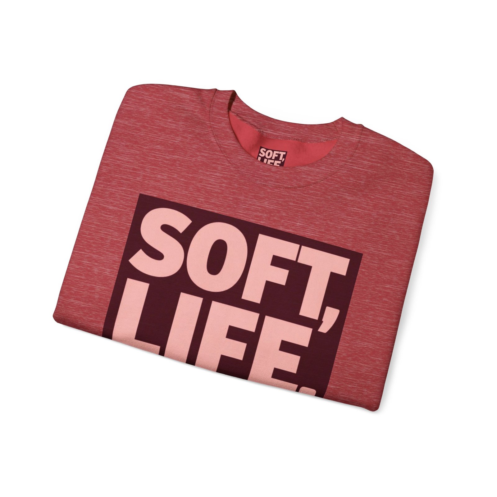 Soft Life Strong Mind Sweatshirt — Inspirational Graphic Crewneck - Image 43