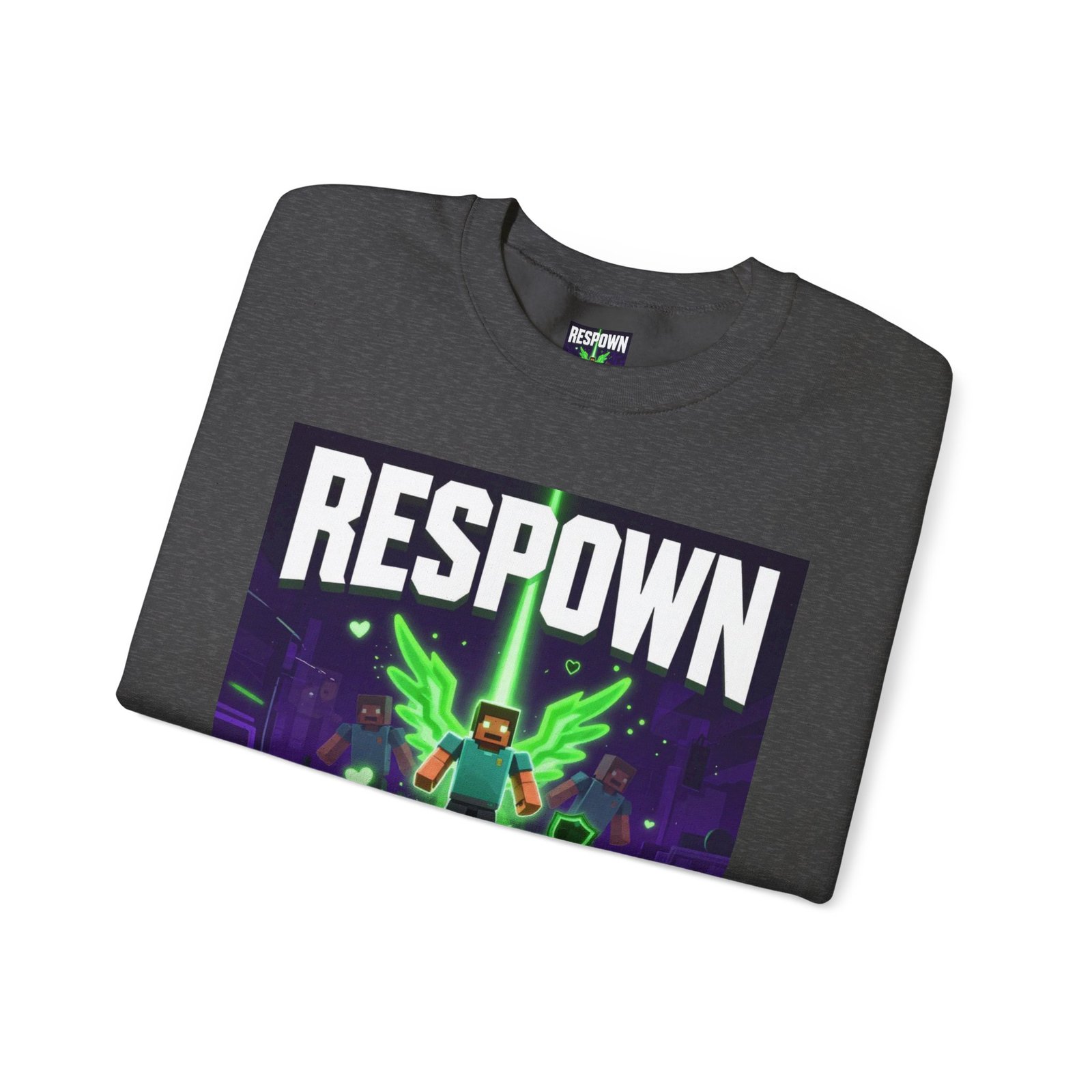 Respawn With Purpose Crewneck Sweatshirt — Gaming Graphic Pullover - Image 35