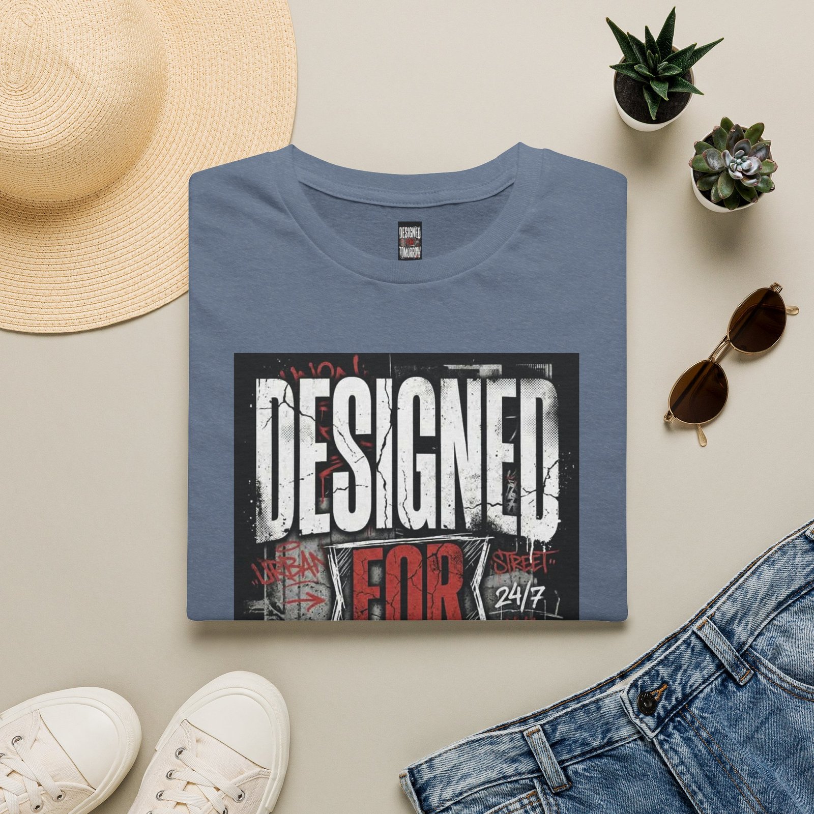 T-Shirt — "Designed for Tomorrow" Graphic Tee - Image 29