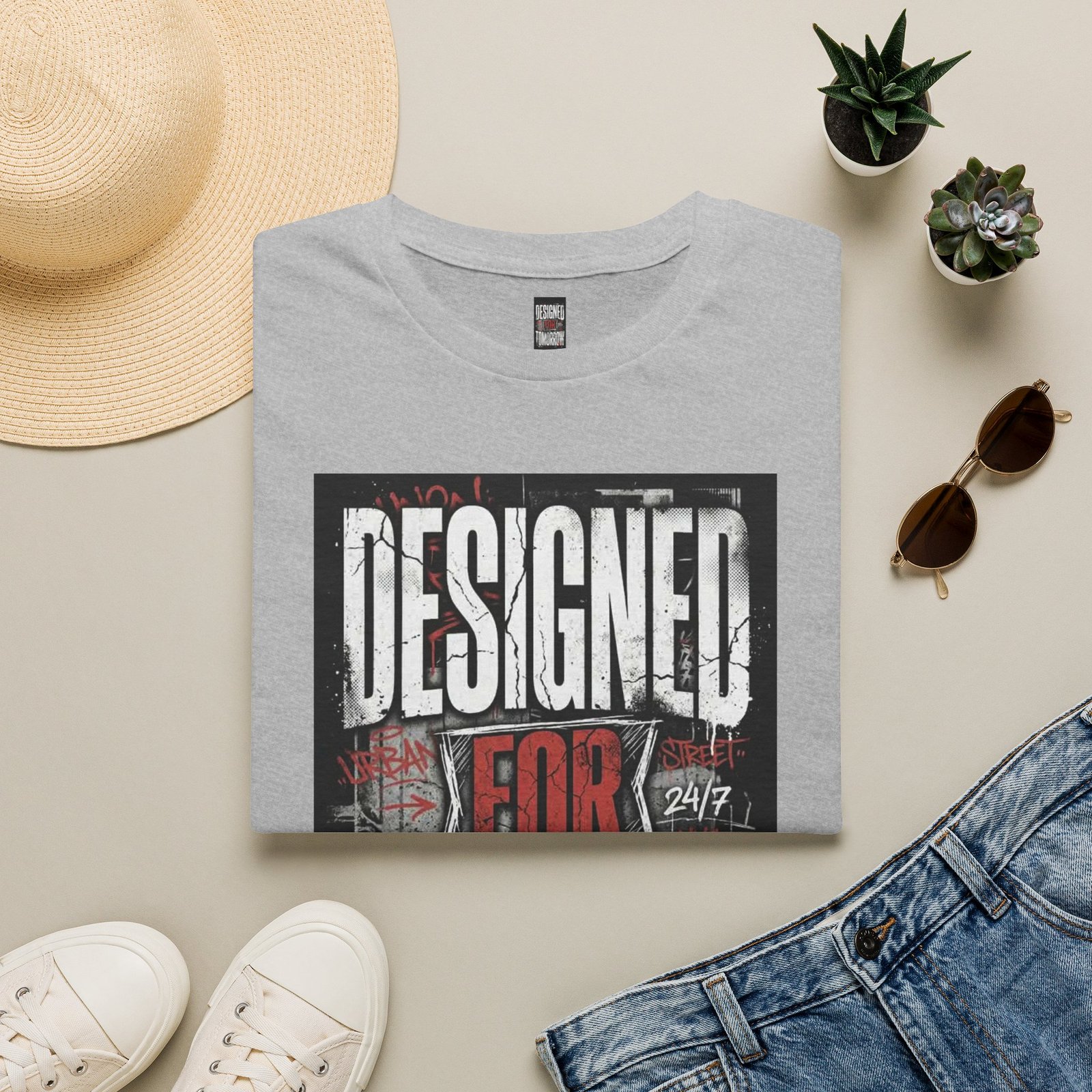 T-Shirt — "Designed for Tomorrow" Graphic Tee - Image 13