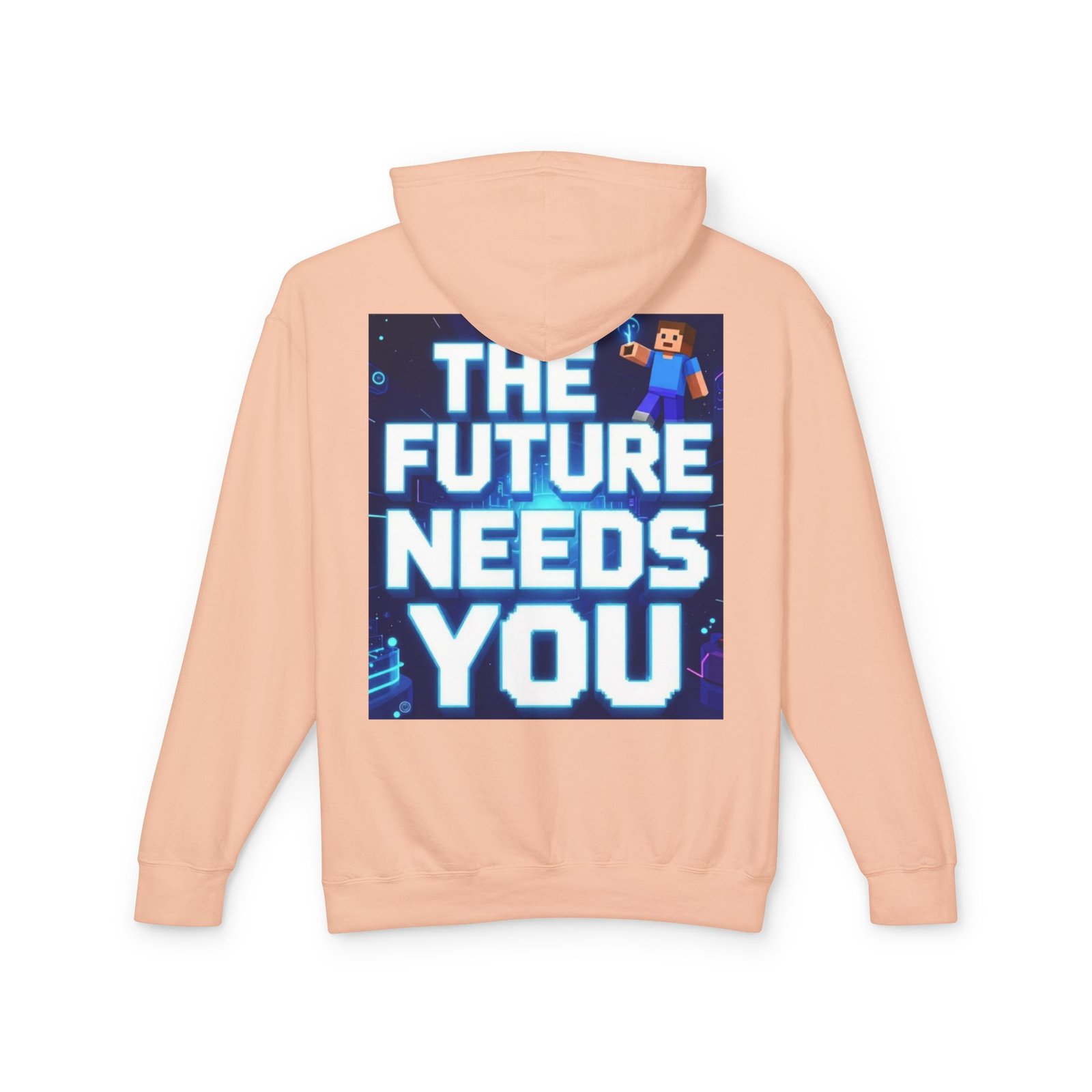 Hoodie — "The Future Needs You" Motivational Graphic Hoodie - Image 18