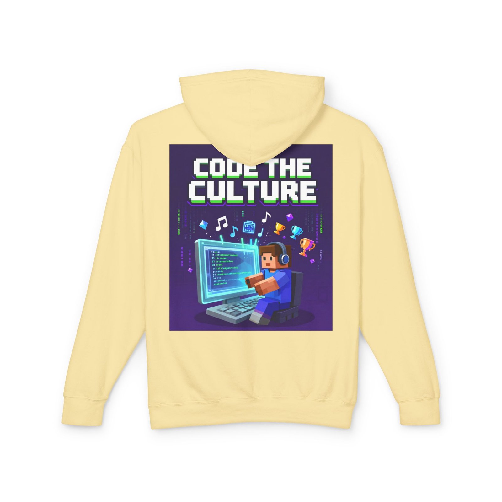 Code the Culture Hoodie — Gamer Programmer Graphic Pullover - Image 26
